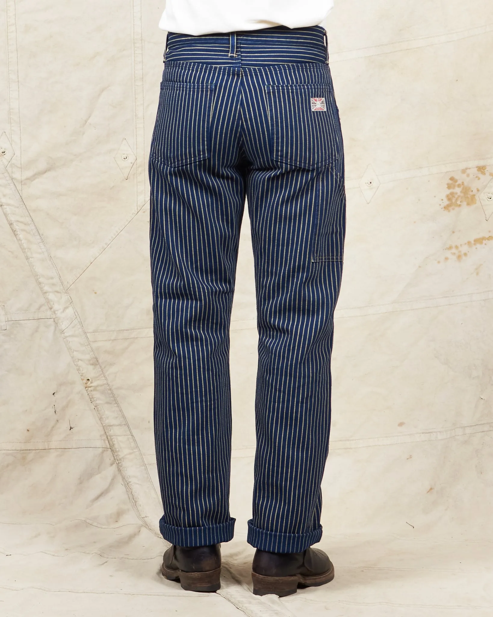 Indigofera Wendell Pants Single Stripe Rinsed