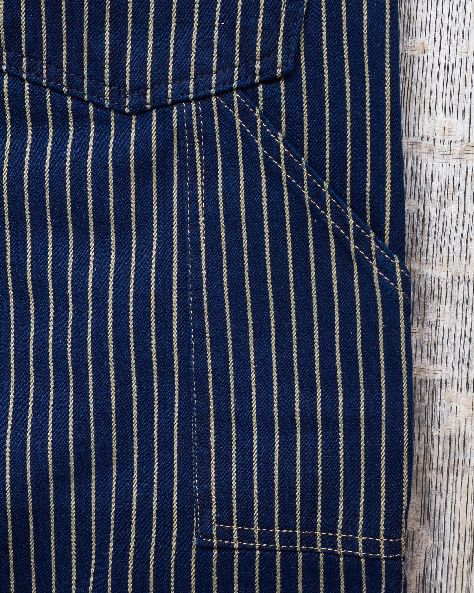 Indigofera Wendell Pants Single Stripe Rinsed