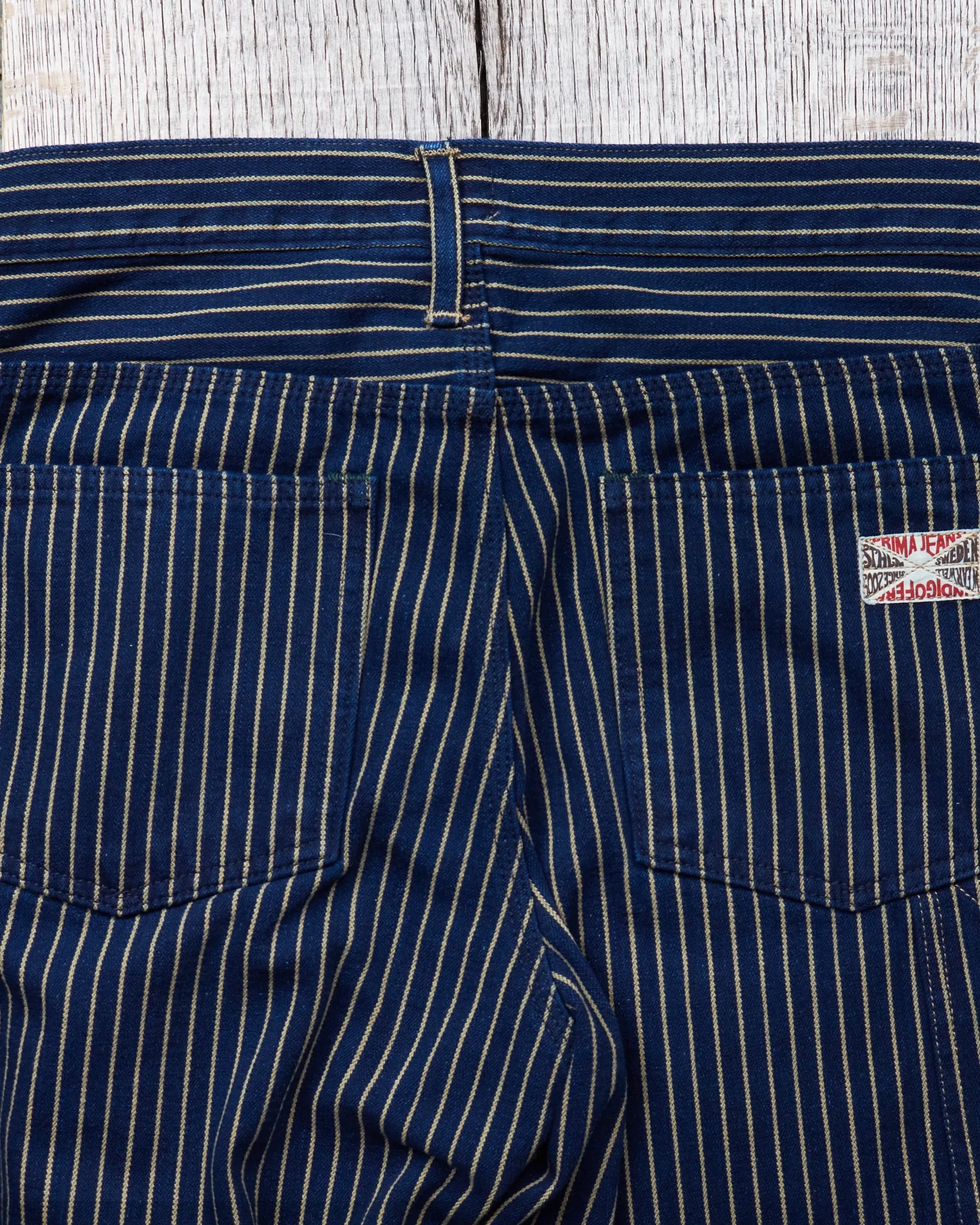 Indigofera Wendell Pants Single Stripe Rinsed