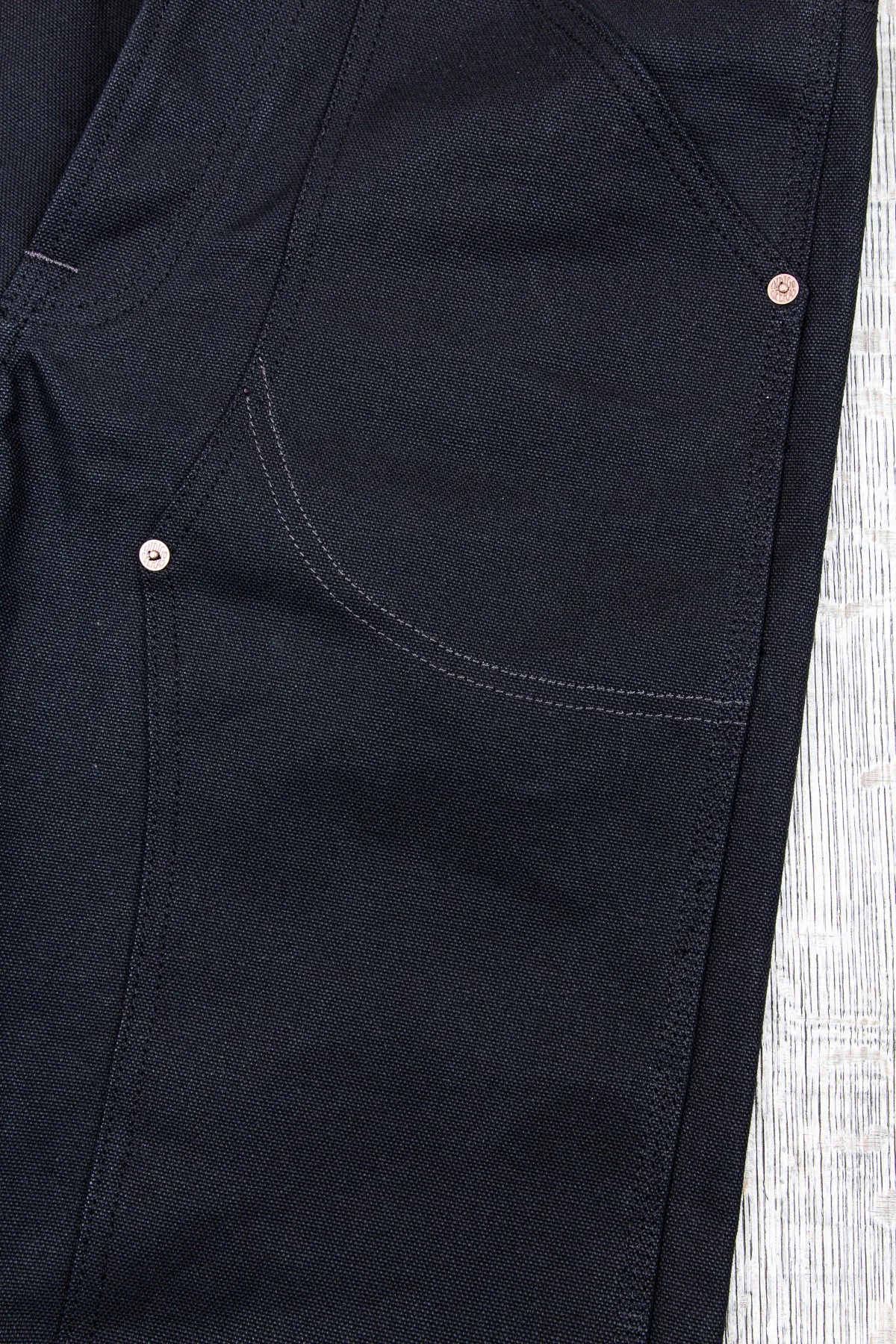 Indigofera Wendell Pants Smithson Black Canvas 13 oz