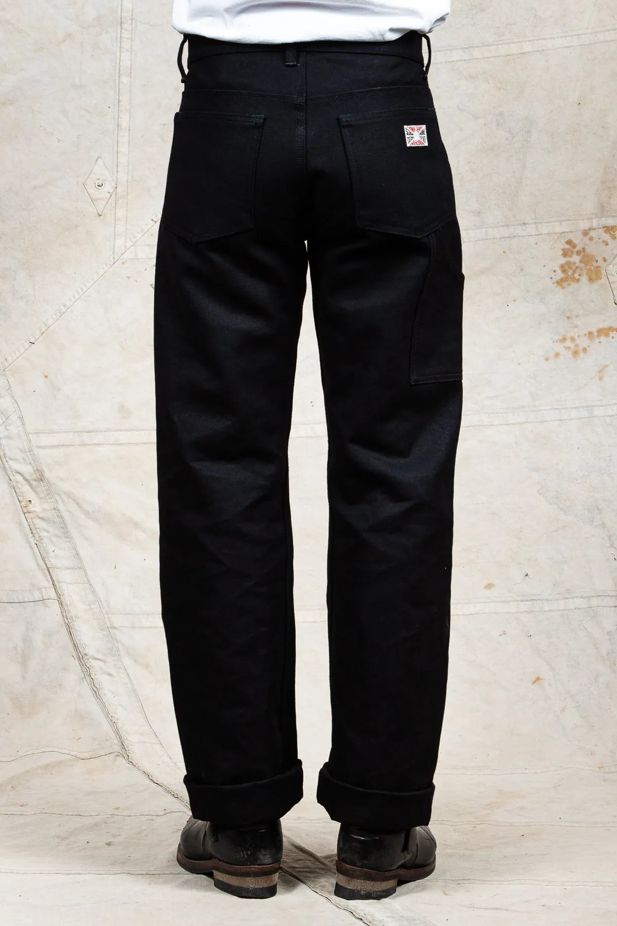 Indigofera Wendell Pants Smithson Black Canvas 13 oz