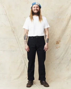 Indigofera Wendell Pants Smithson Black Canvas Rinsed 13 oz
