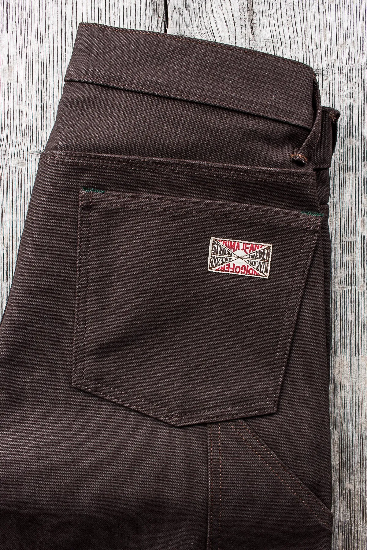Indigofera Wendell Pants Smithson Canvas Brown