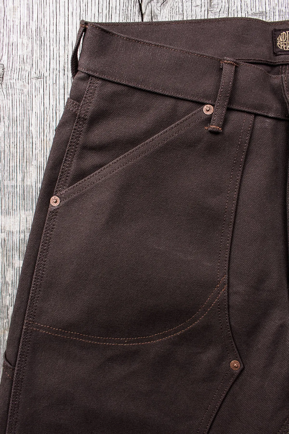 Indigofera Wendell Pants Smithson Canvas Brown