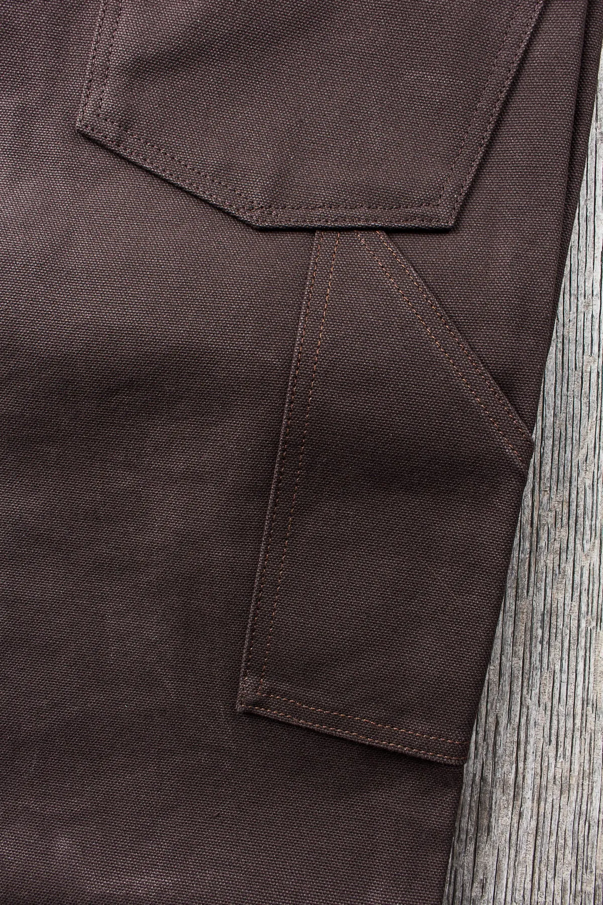 Indigofera Wendell Pants Smithson Canvas Brown