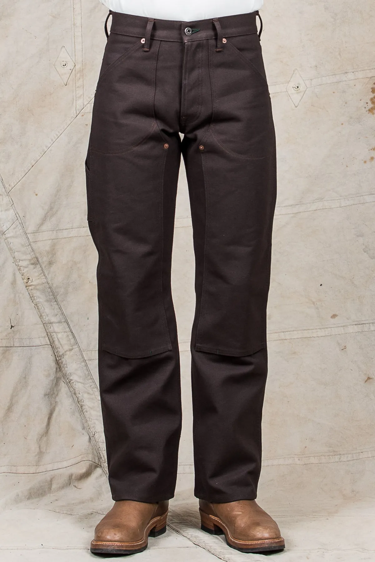 Indigofera Wendell Pants Smithson Canvas Brown