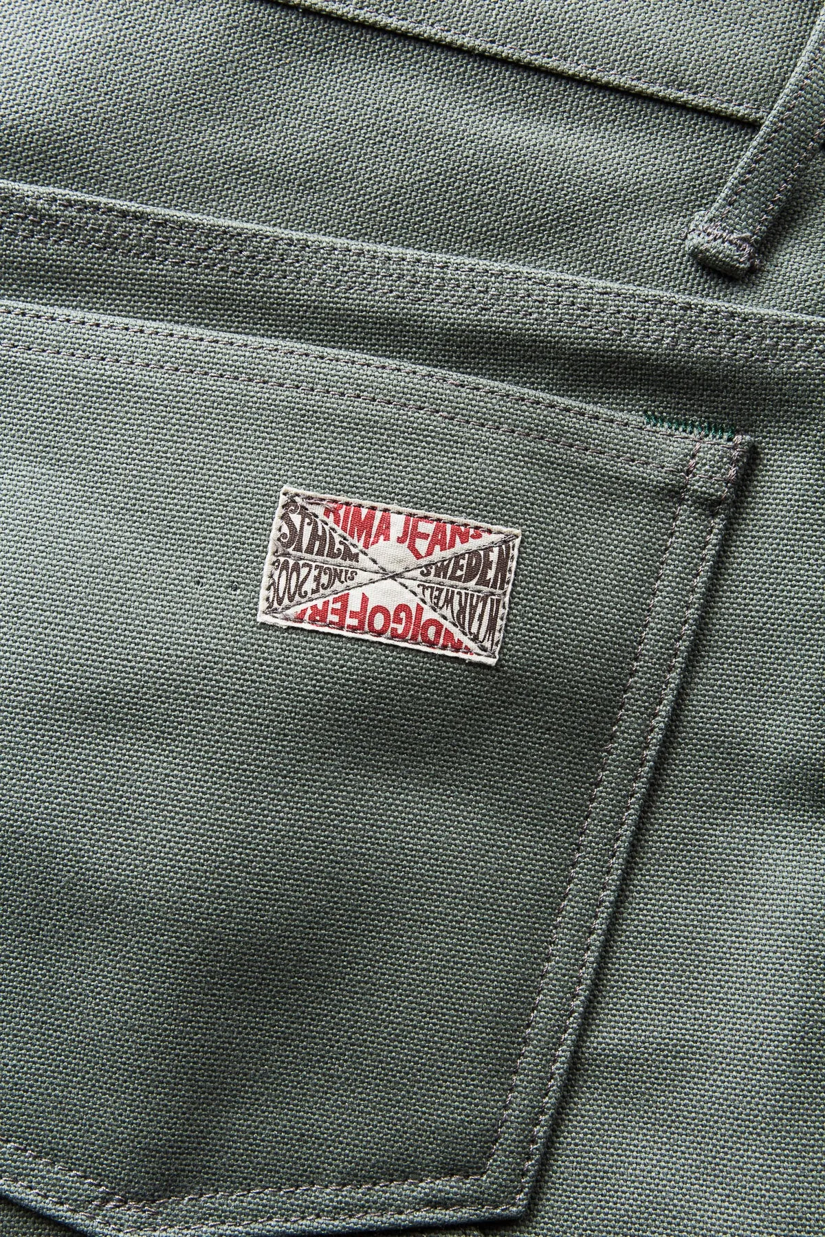 Indigofera Wendell Pants Smithson Canvas MASH Green
