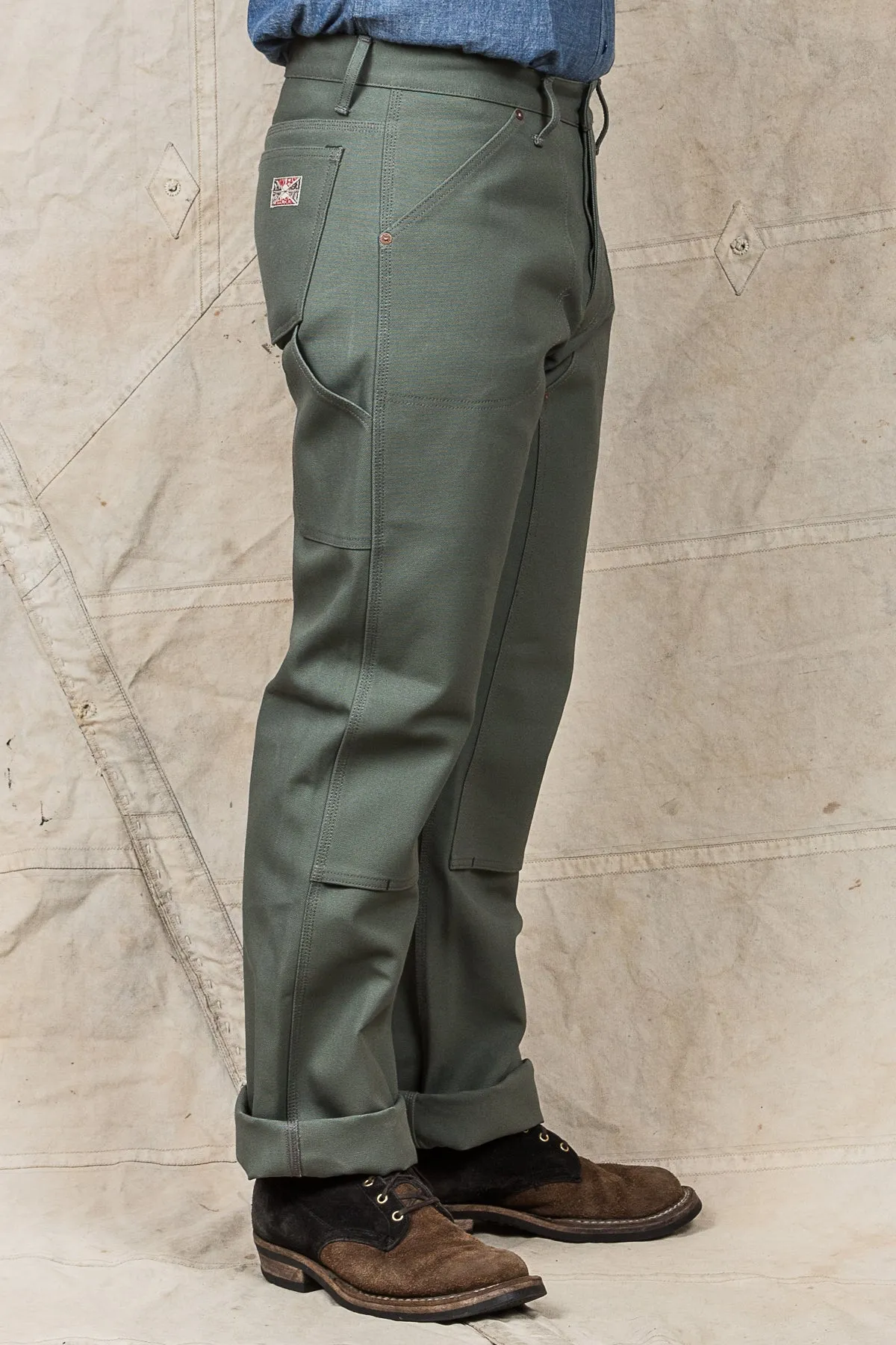 Indigofera Wendell Pants Smithson Canvas MASH Green