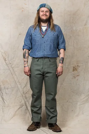 Indigofera Wendell Pants Smithson Canvas MASH Green
