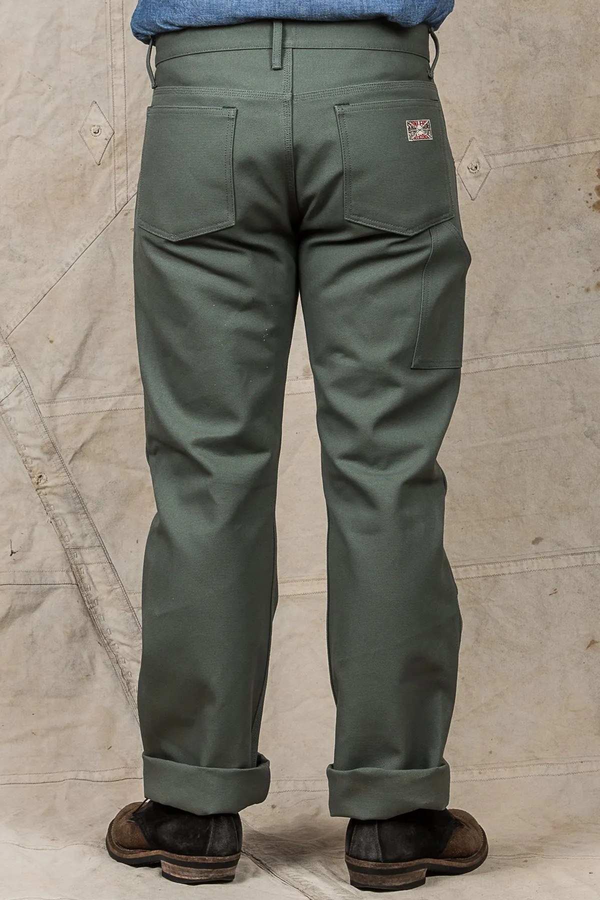 Indigofera Wendell Pants Smithson Canvas MASH Green