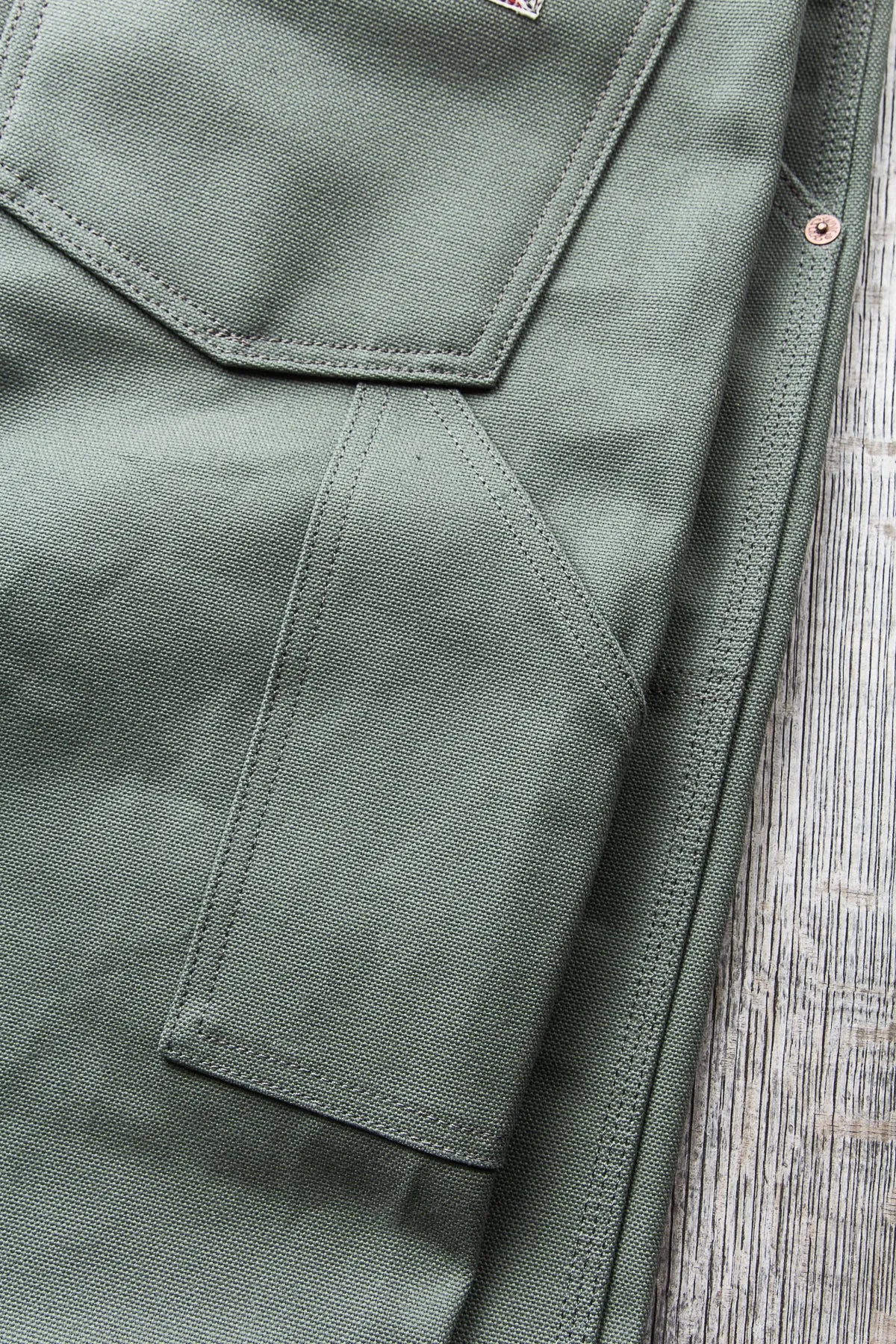 Indigofera Wendell Pants Smithson Canvas MASH Green