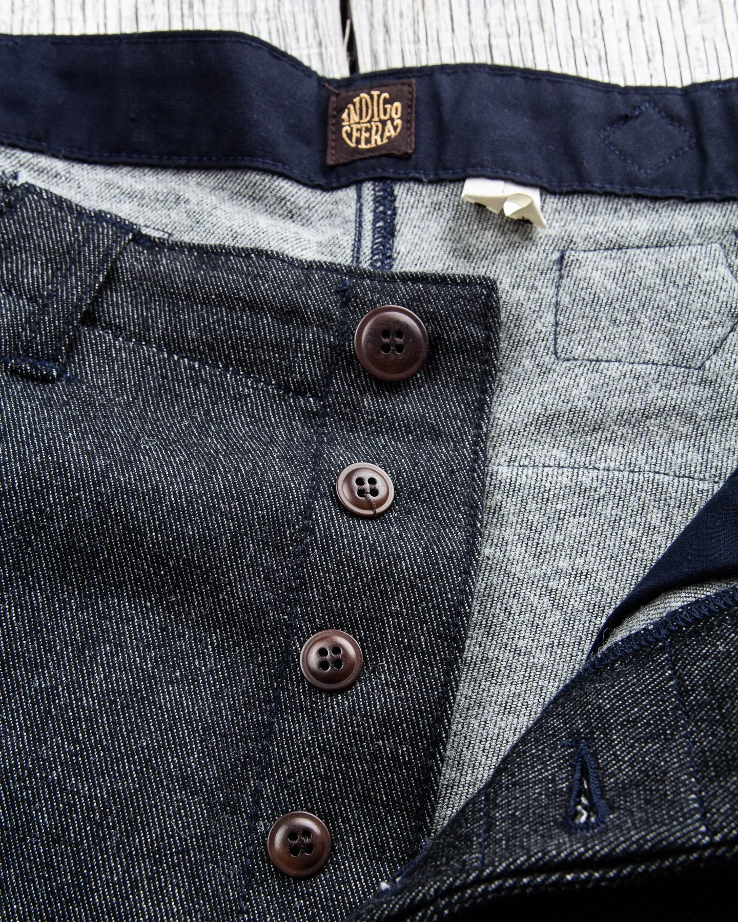 Indigofera x Second Sunrise Dunder Cotton / Wool Pants