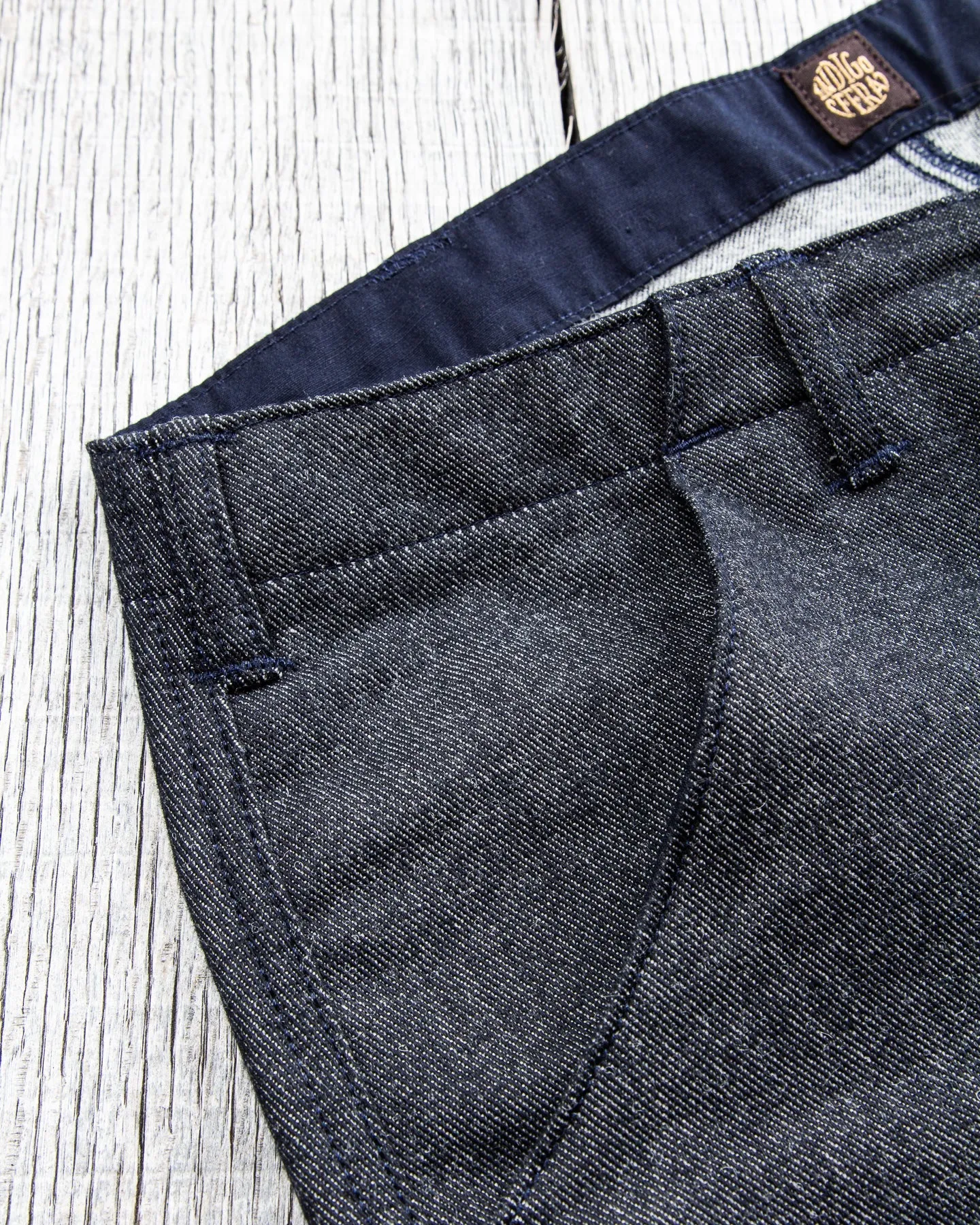 Indigofera x Second Sunrise Dunder Cotton / Wool Pants