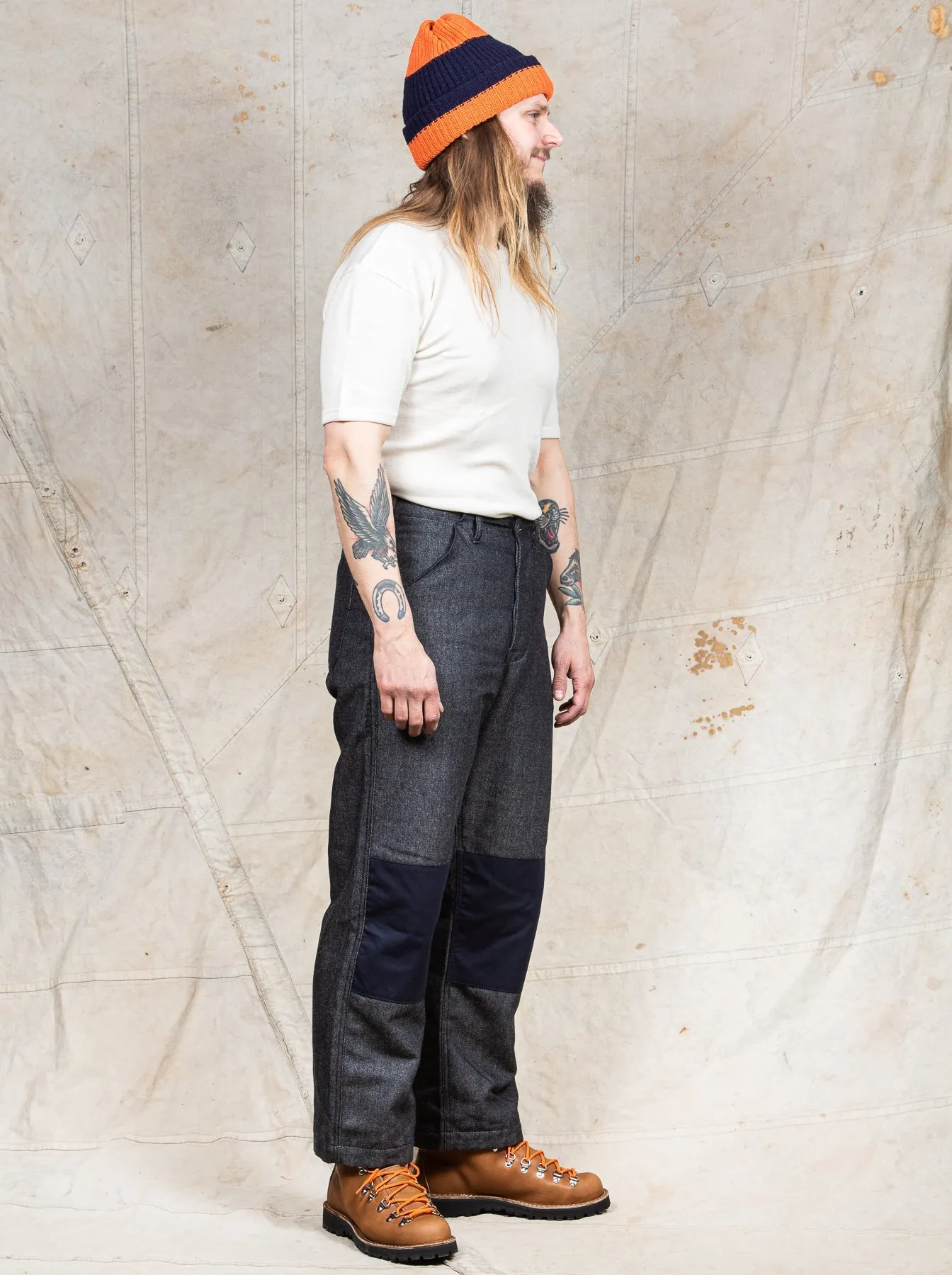 Indigofera x Second Sunrise Dunder Cotton / Wool Pants