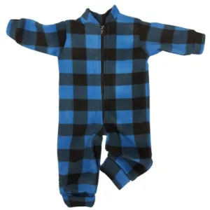 INFANT ONESIE BUFFALO CHECK BLUE
