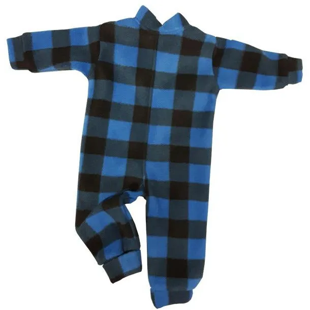 INFANT ONESIE BUFFALO CHECK BLUE