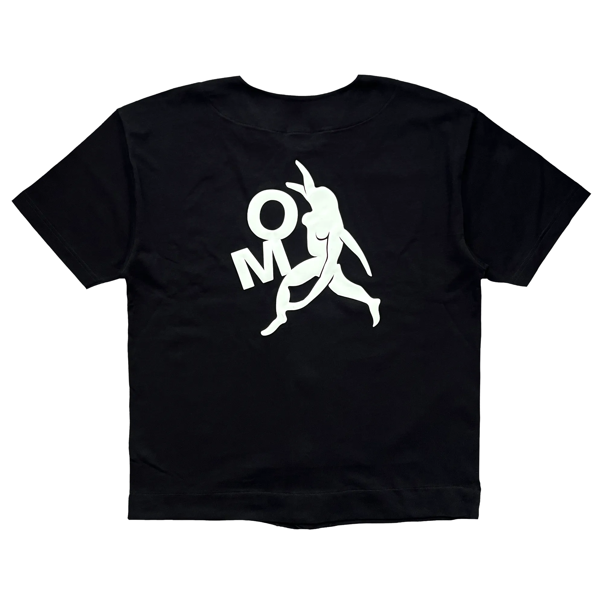 INSTITUTE BASEBALL JERSEY : BLACK