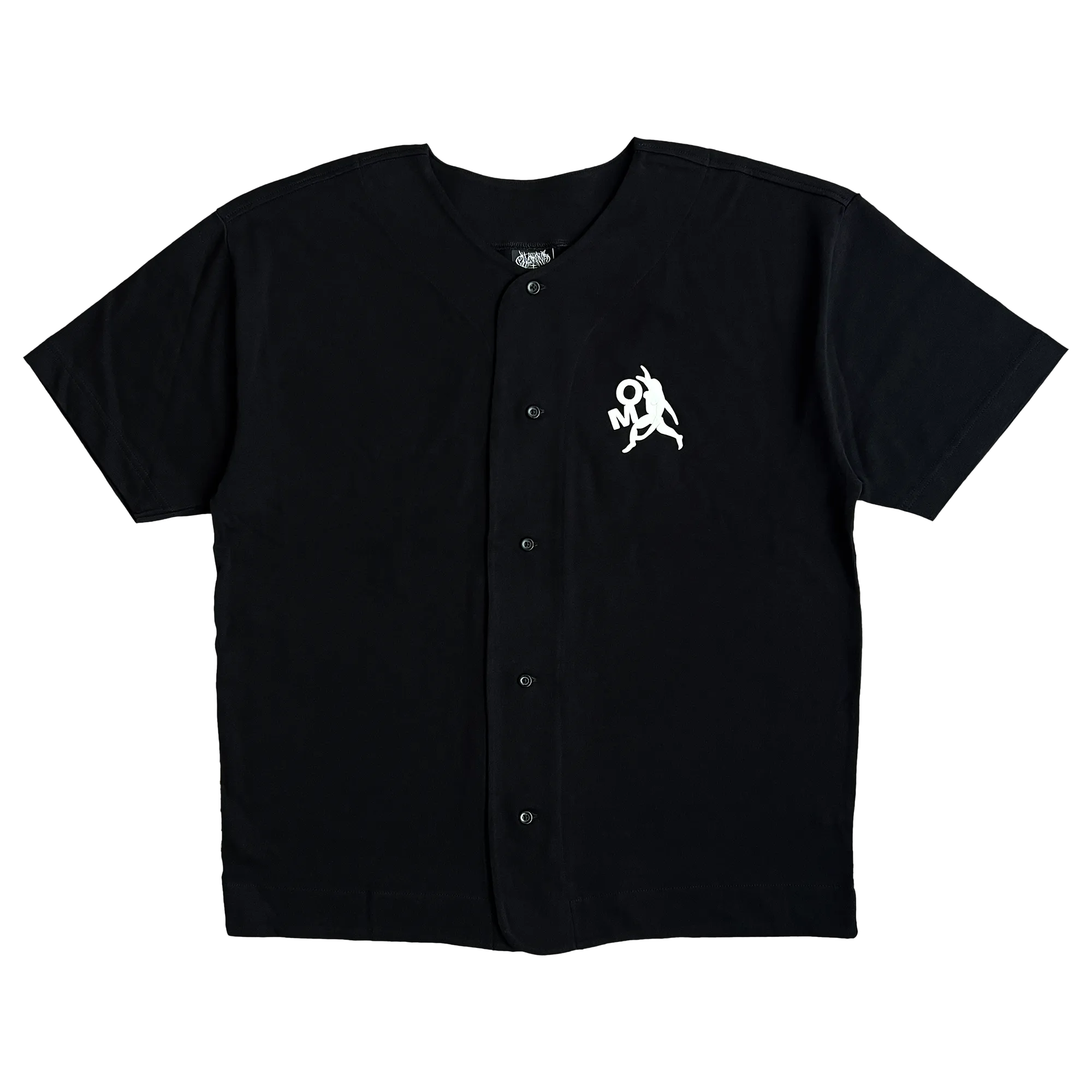 INSTITUTE BASEBALL JERSEY : BLACK