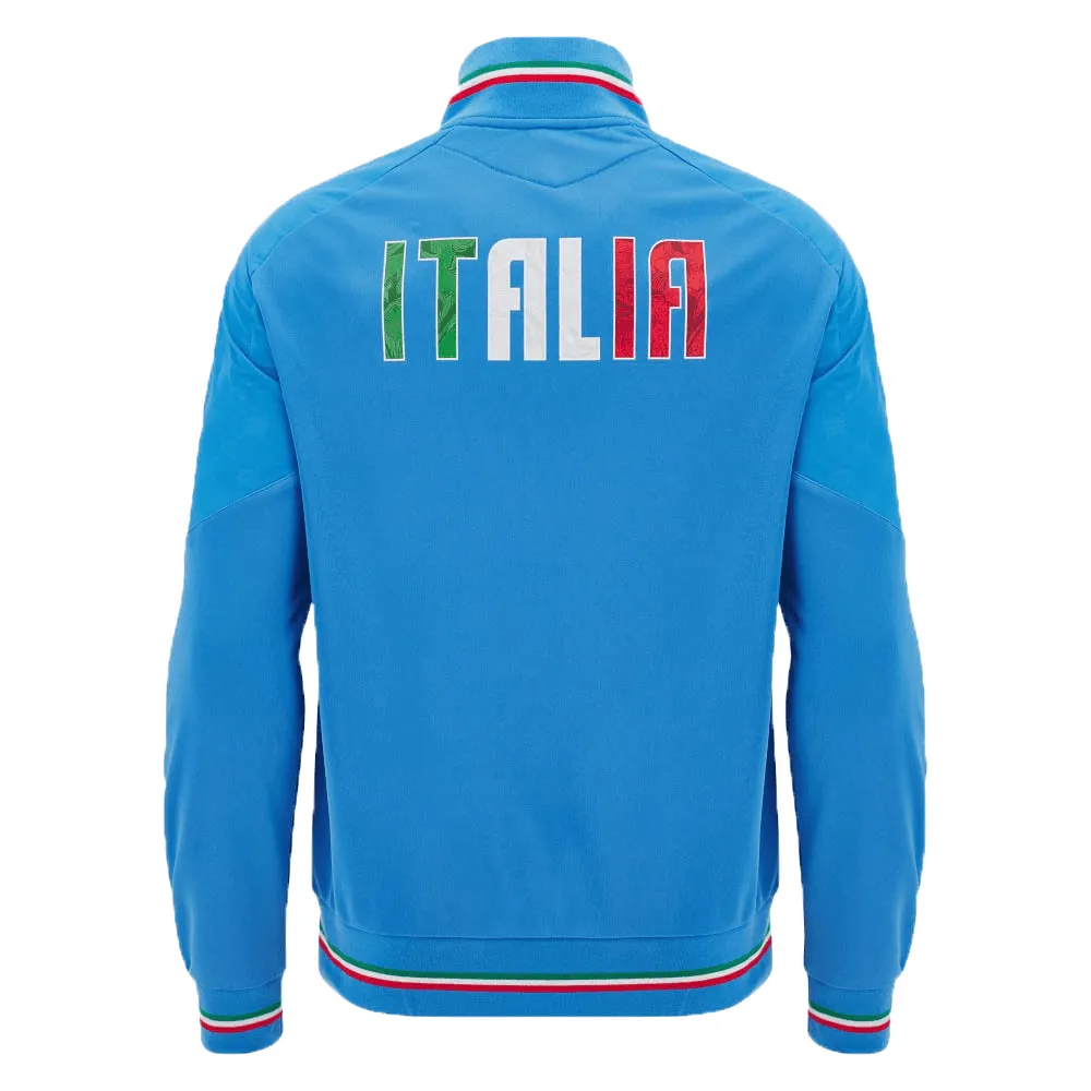 Italy Rugby Travel Jacket 24/25 by Macron