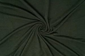 Ivy Heathered - Tencel Organic Cotton 2X2 Rib - 1/2 metre