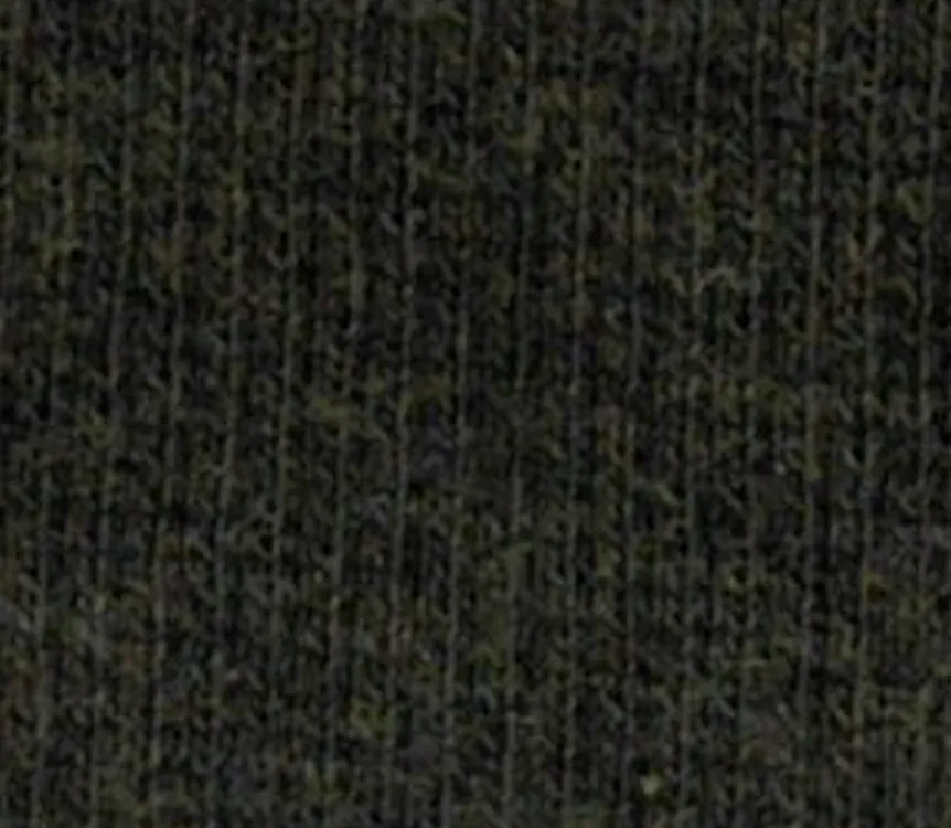 Ivy Heathered - Tencel Organic Cotton 2X2 Rib - 1/2 metre