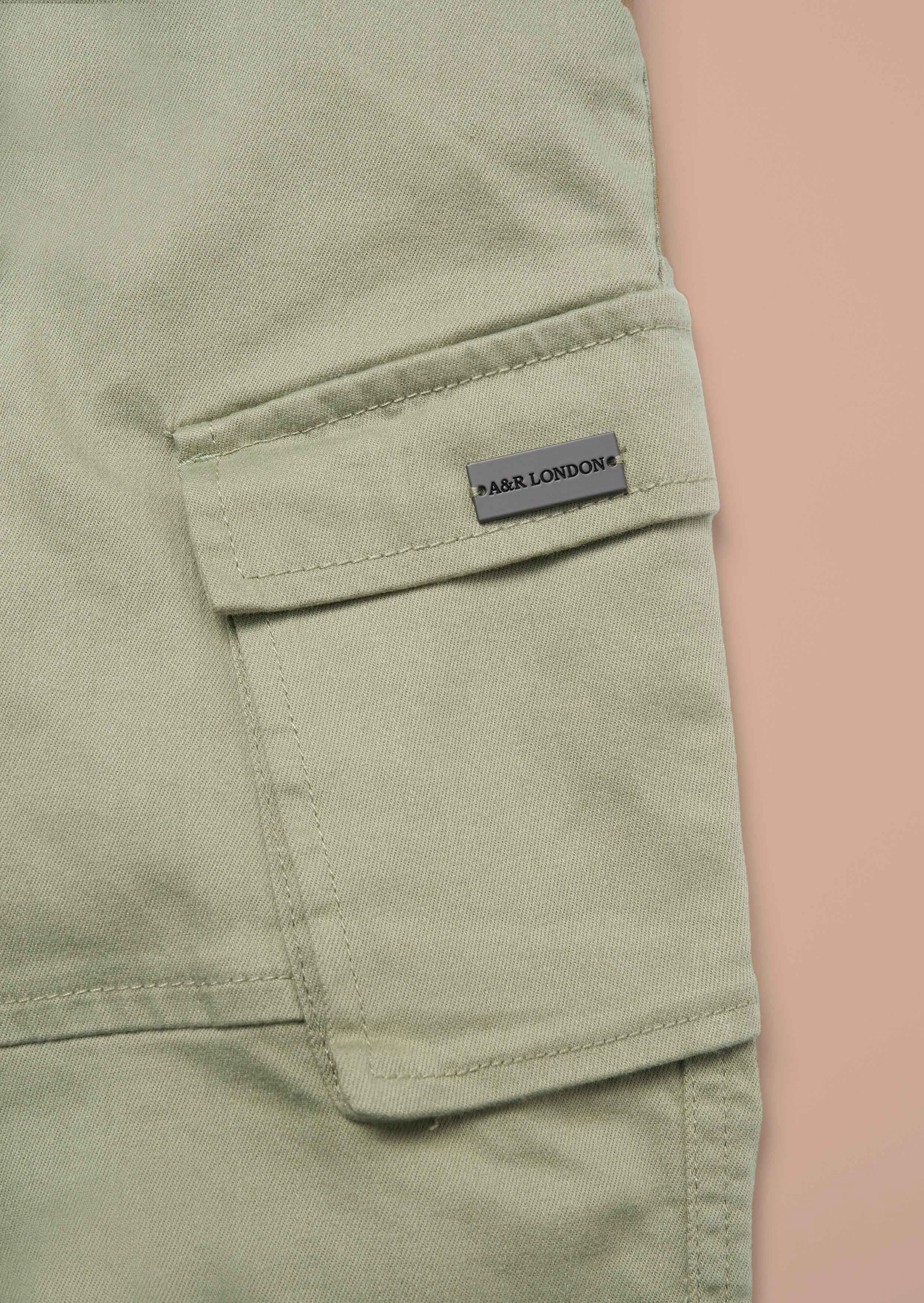 Jace Green Cargo Denim Jeans