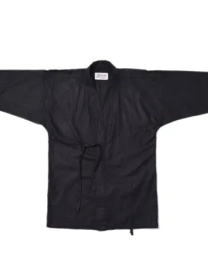 Jackhammer Ramie Samue Jacket Black