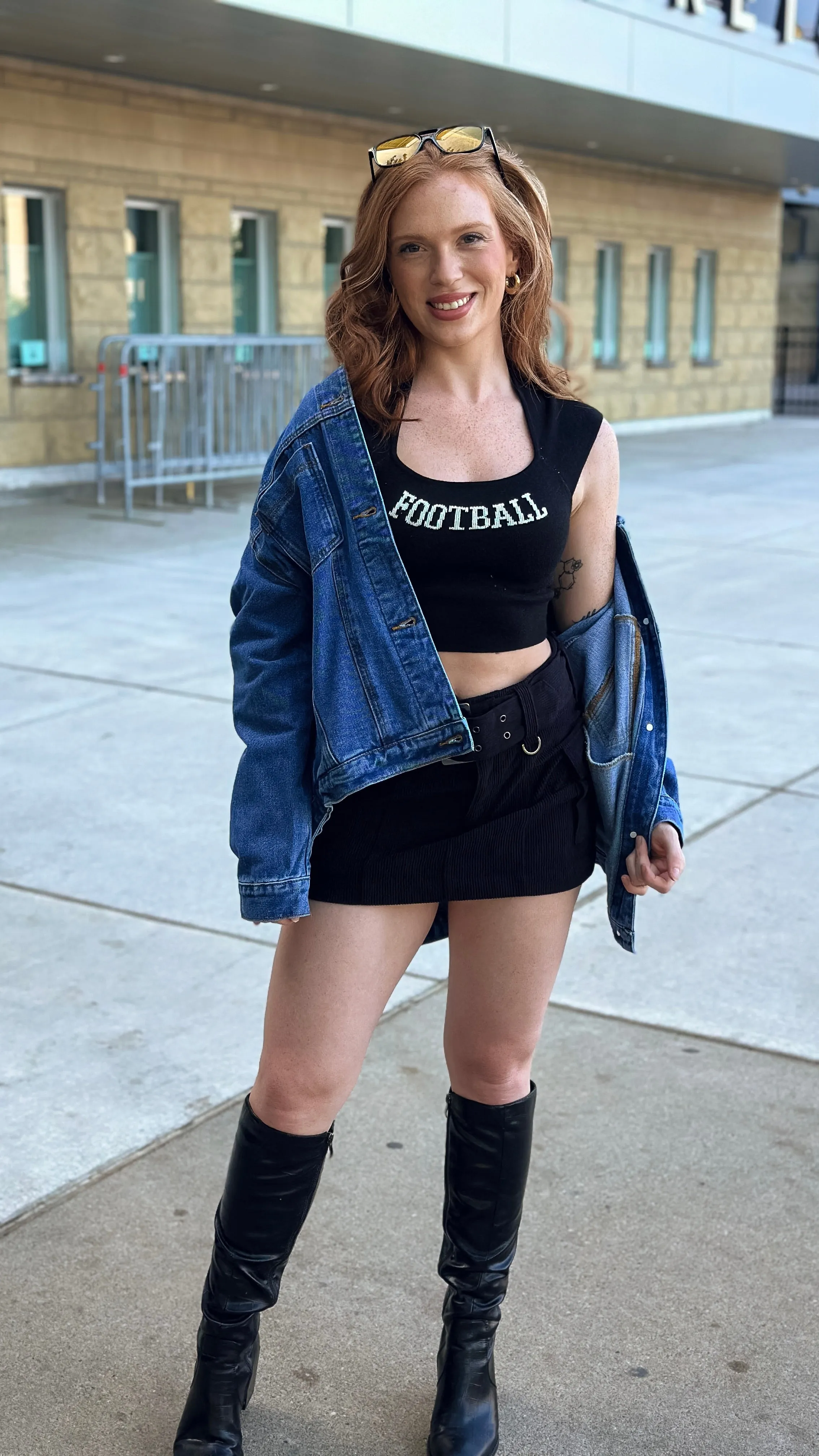 Jaimee Oversized Denim Jacket