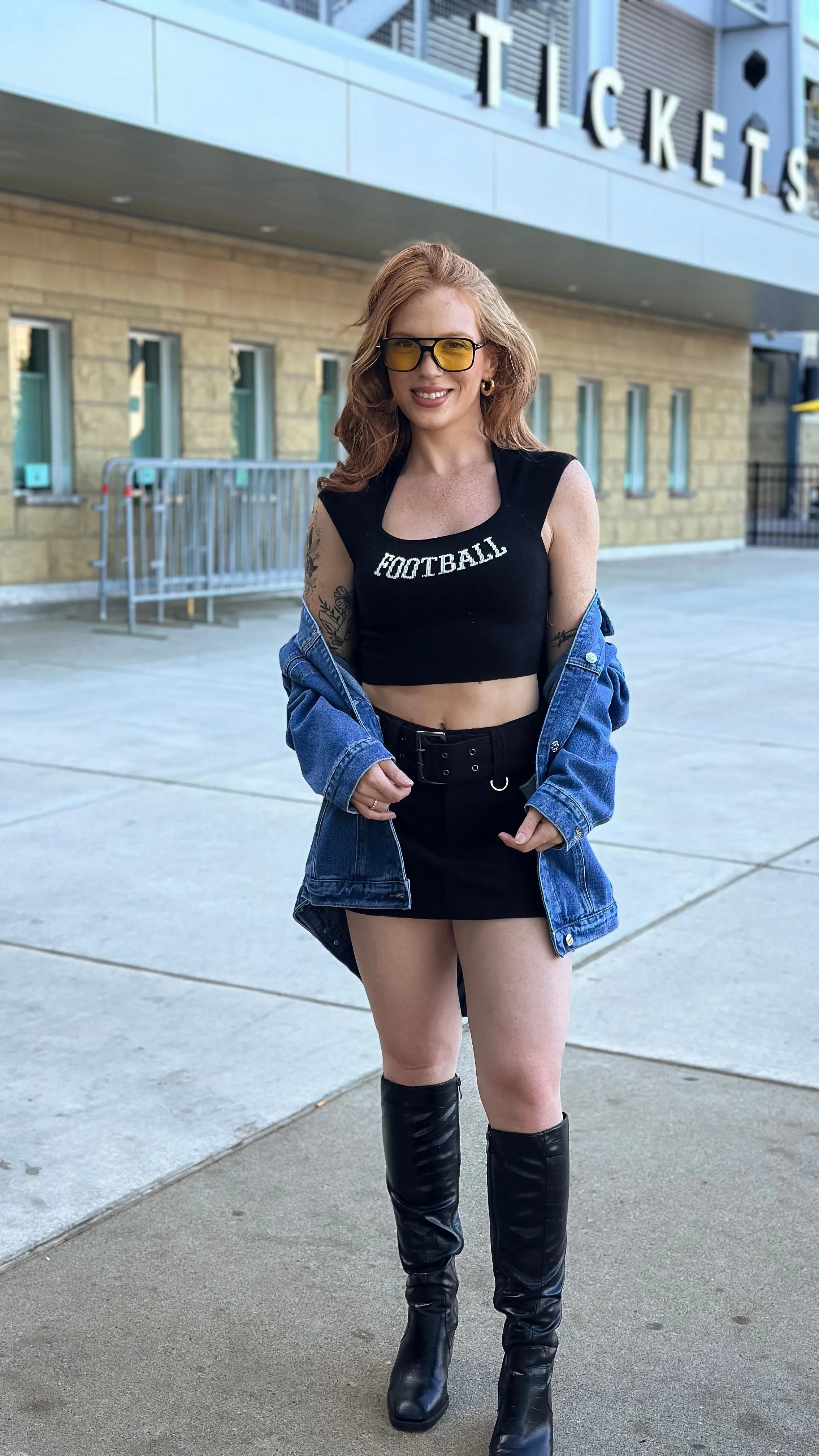 Jaimee Oversized Denim Jacket