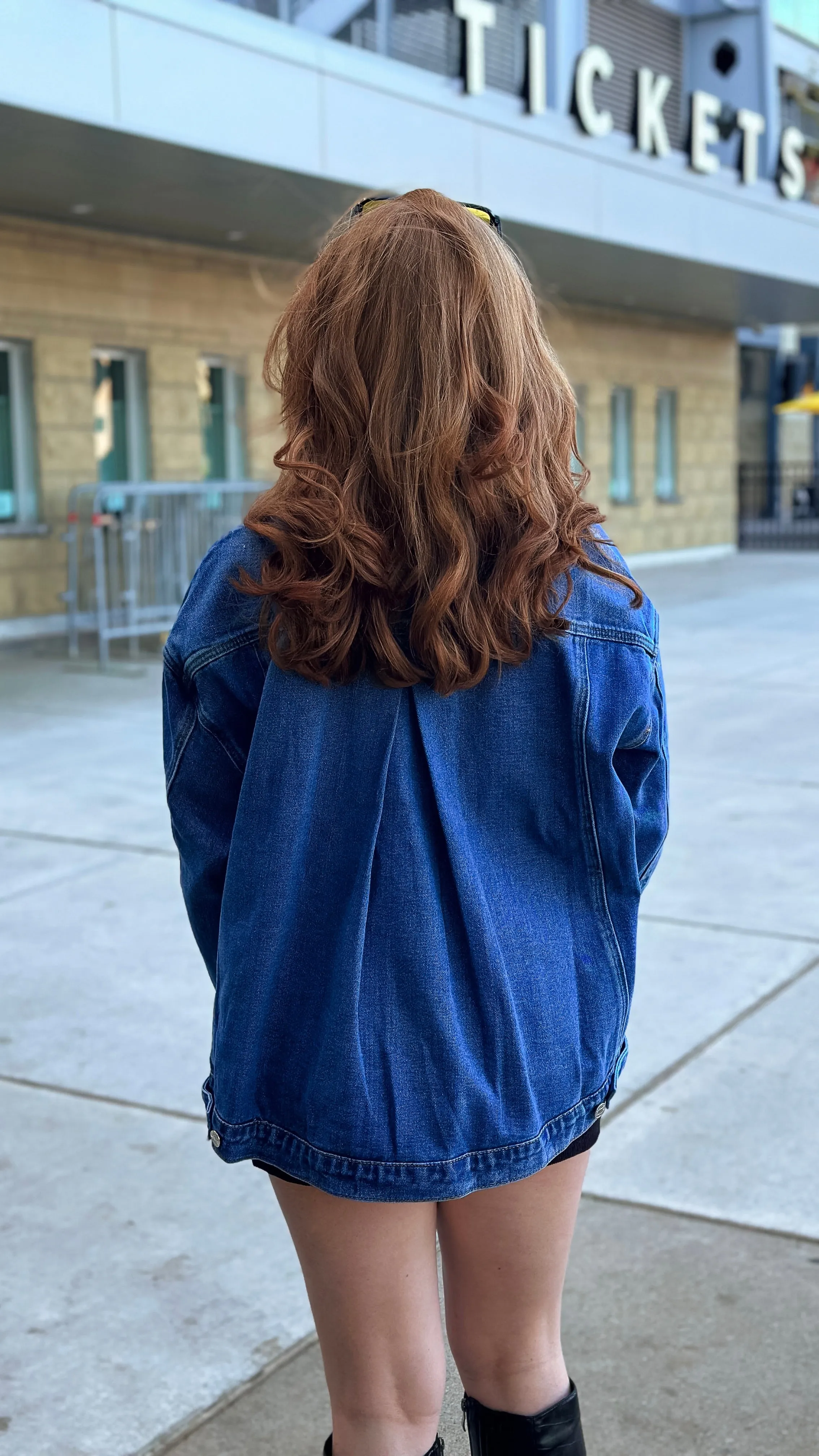 Jaimee Oversized Denim Jacket