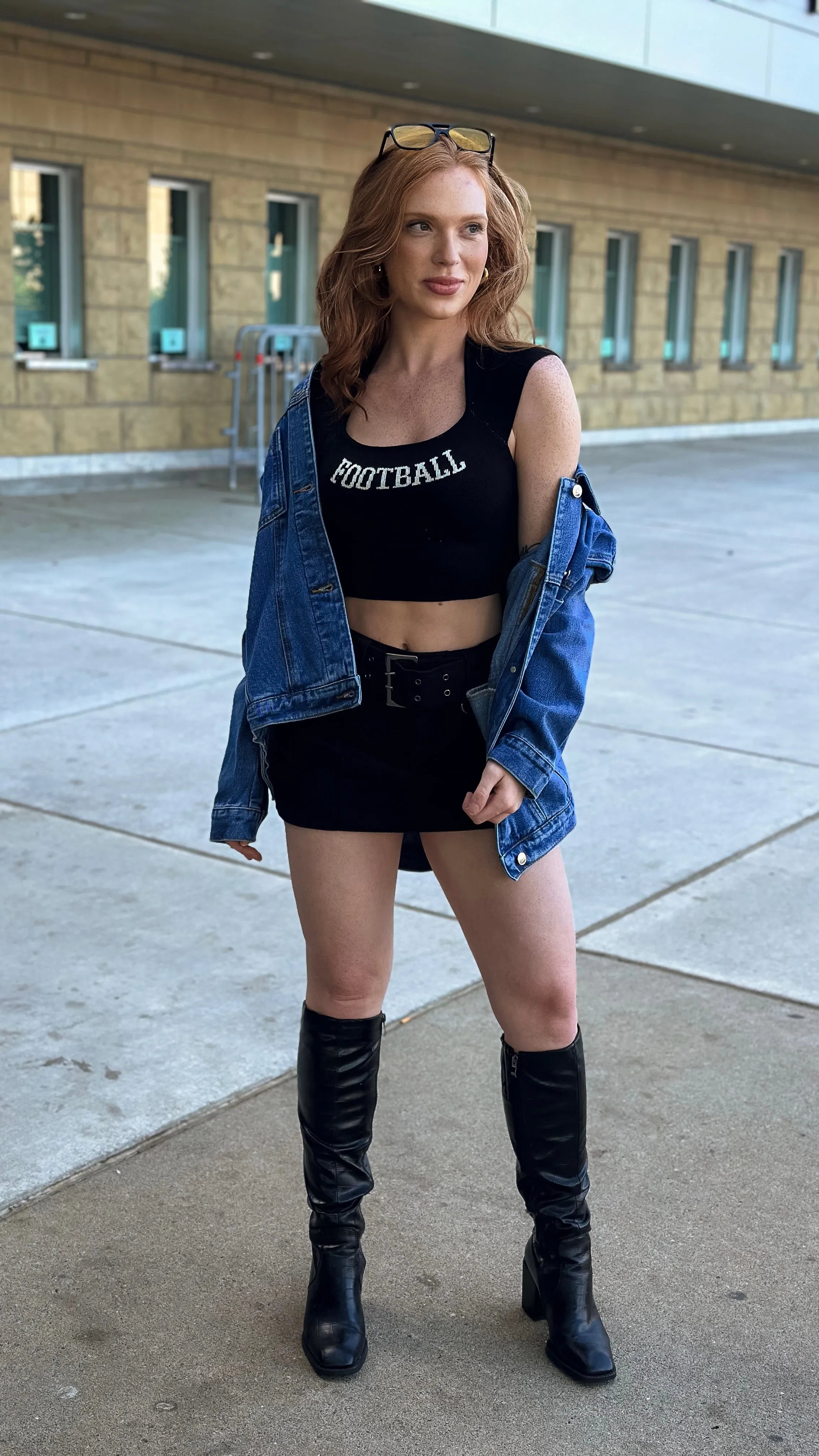 Jaimee Oversized Denim Jacket