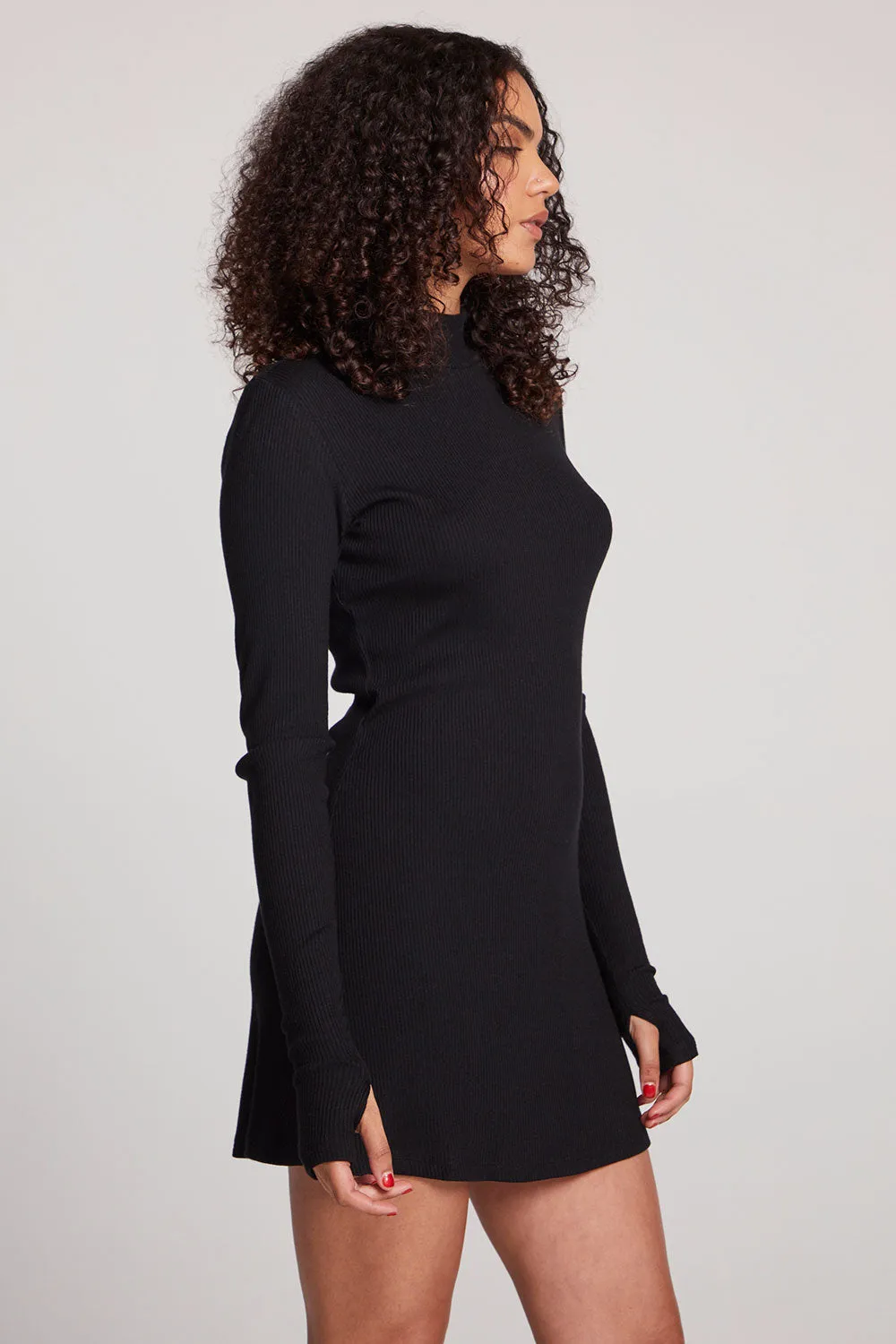 Jasmi Licorice Mini Dress