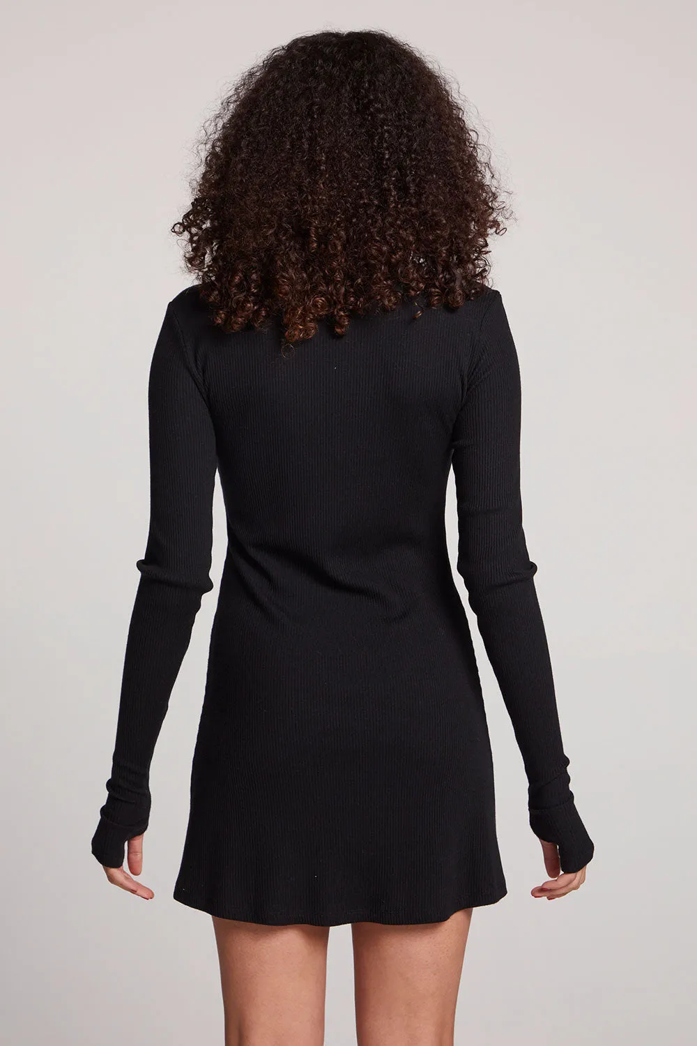 Jasmi Licorice Mini Dress