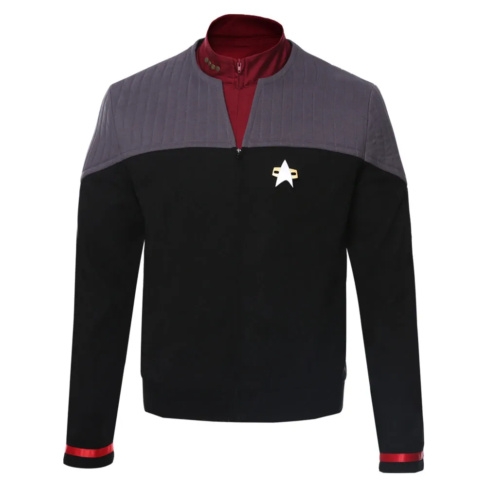 Jean-Luc Picard Coat Star Trek Generations Cosplay Costume Halloween Carnival