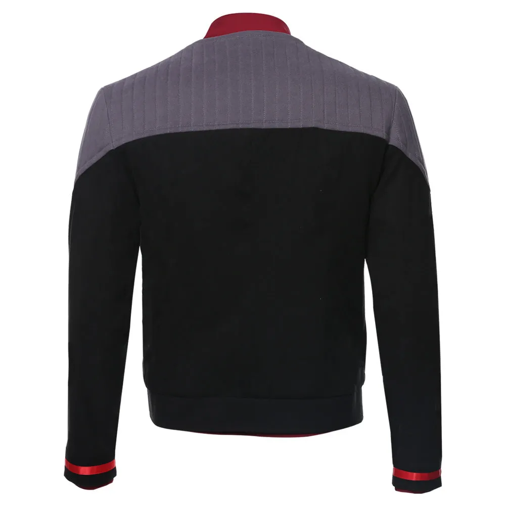 Jean-Luc Picard Coat Star Trek Generations Cosplay Costume Halloween Carnival