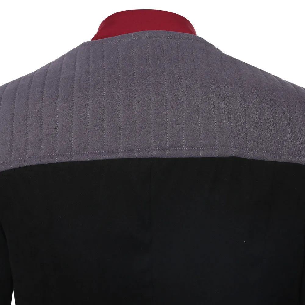 Jean-Luc Picard Coat Star Trek Generations Cosplay Costume Halloween Carnival