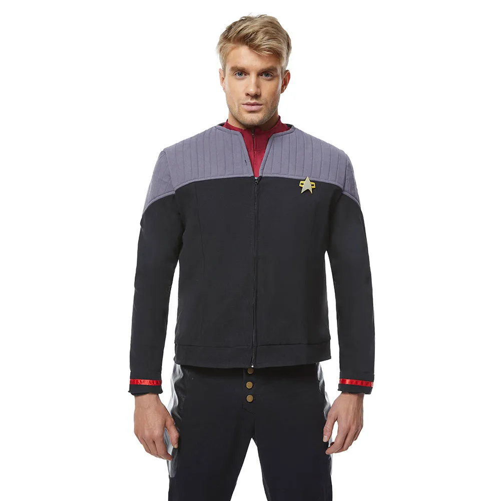 Jean-Luc Picard Coat Star Trek Generations Cosplay Costume Halloween Carnival
