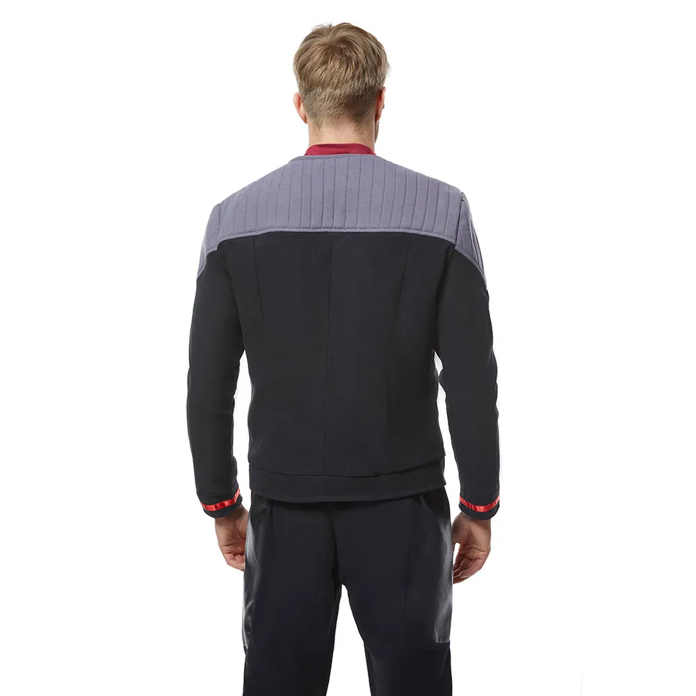 Jean-Luc Picard Coat Star Trek Generations Cosplay Costume Halloween Carnival