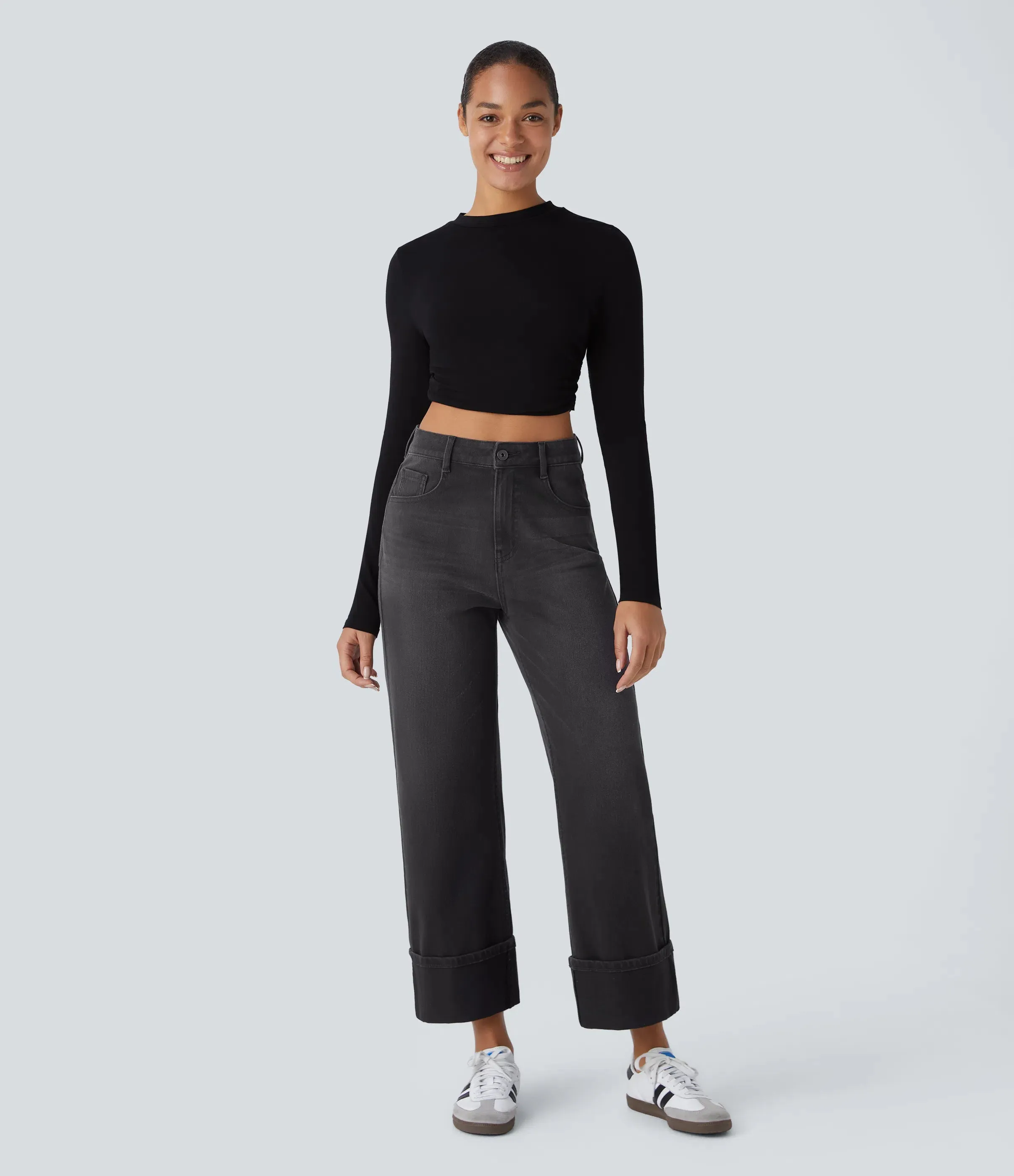 Jeans Washed Stretch Denim