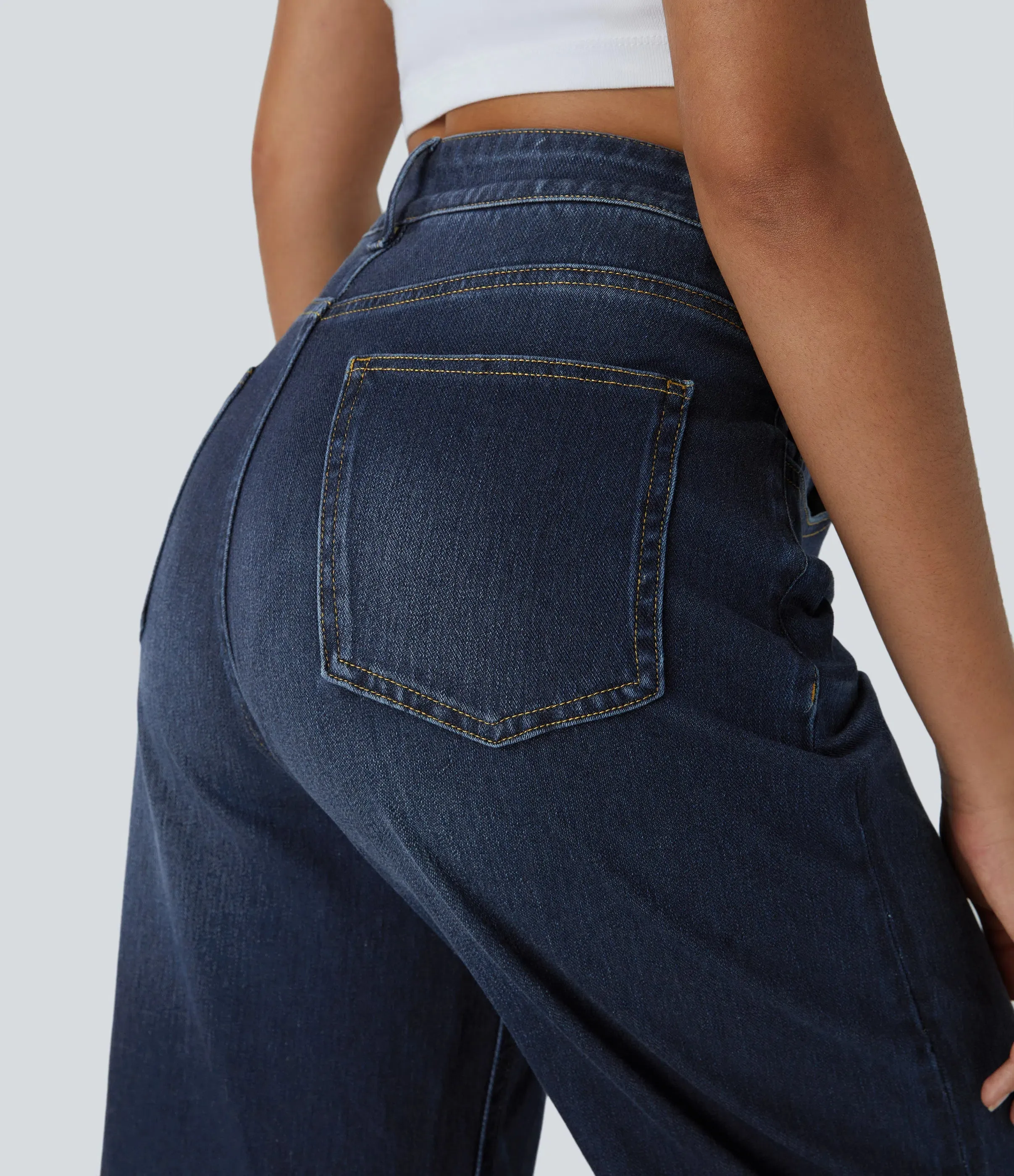 Jeans Washed Stretch Denim
