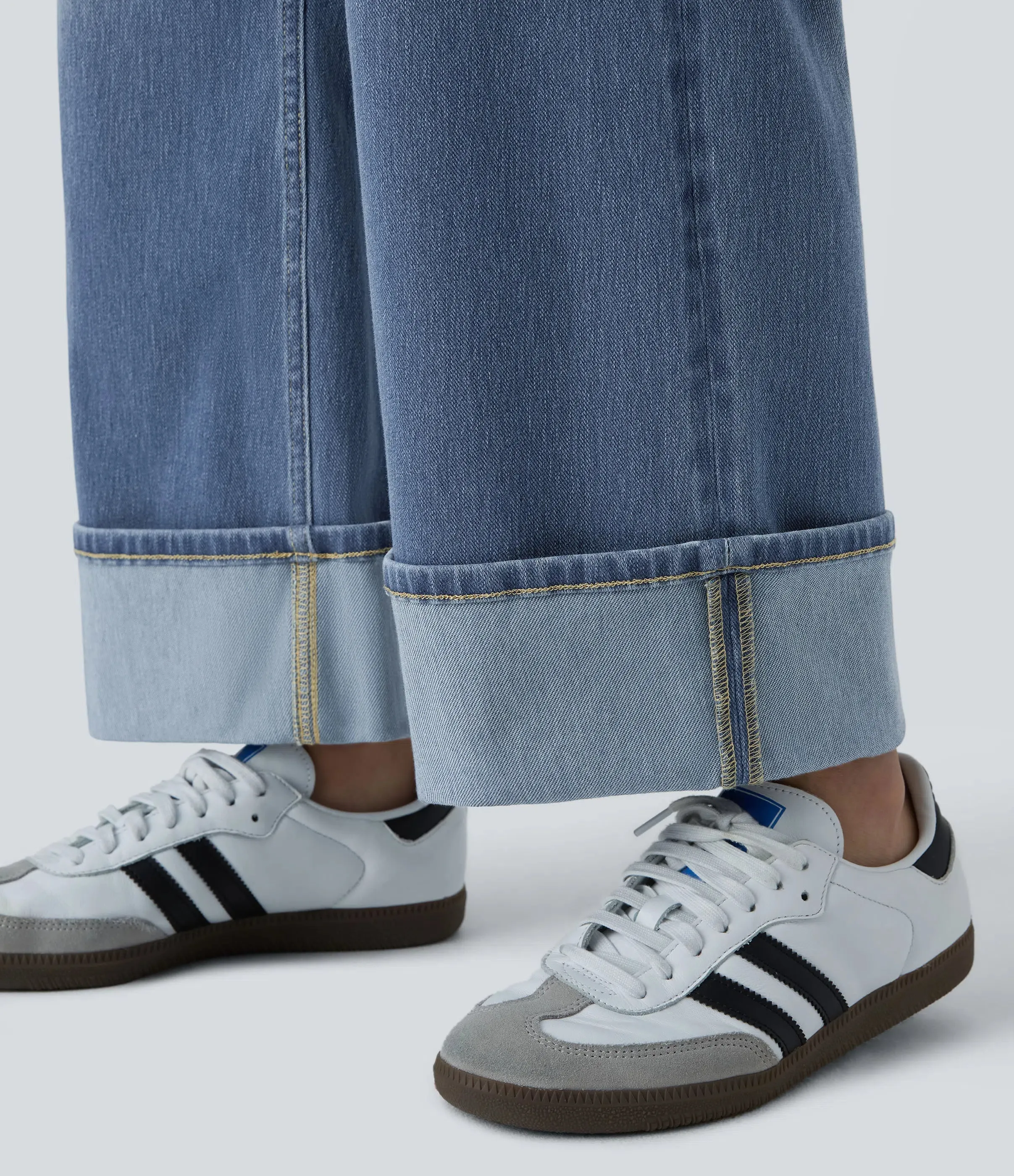 Jeans Washed Stretch Denim