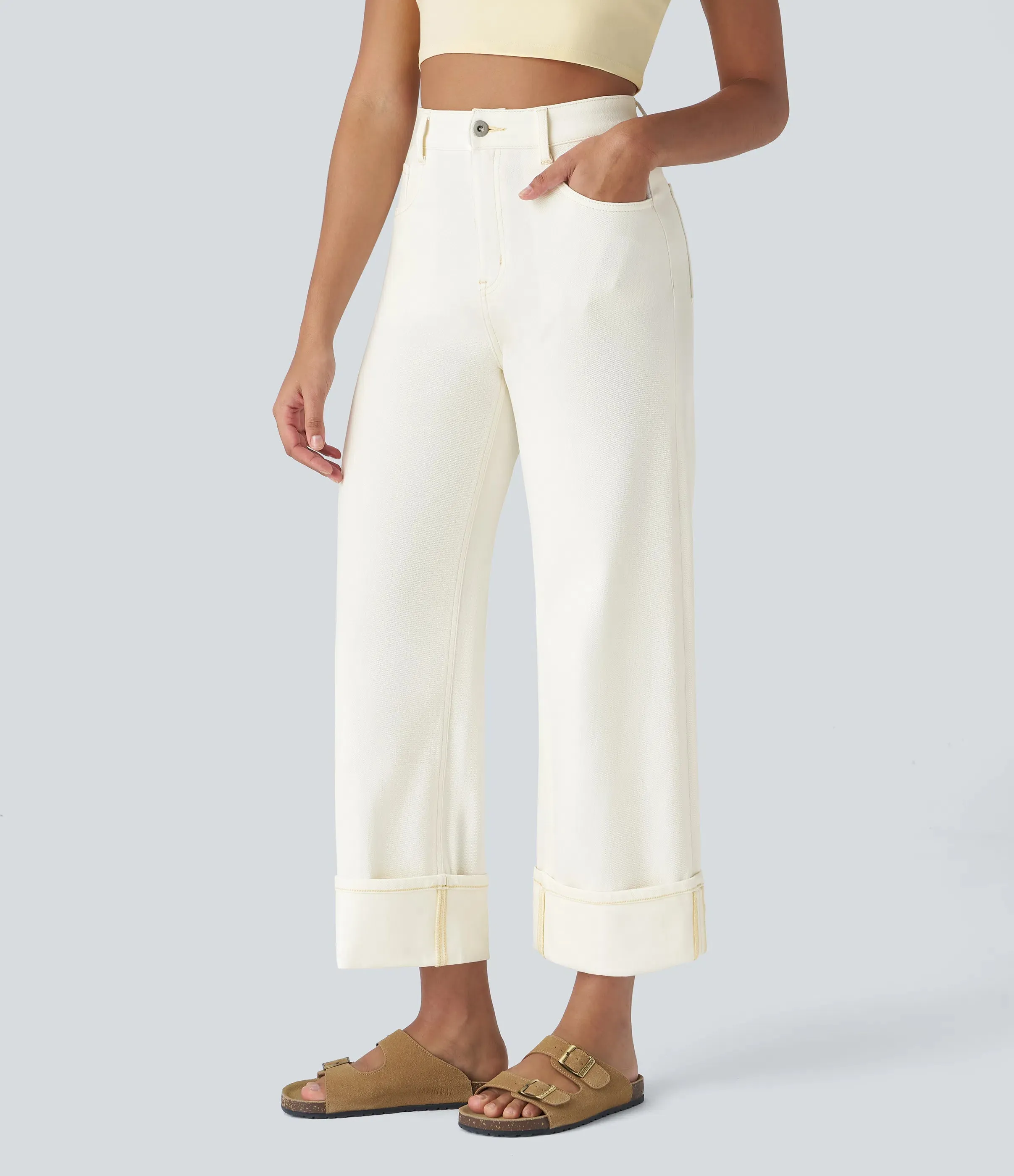 Jeans Washed Stretch Denim