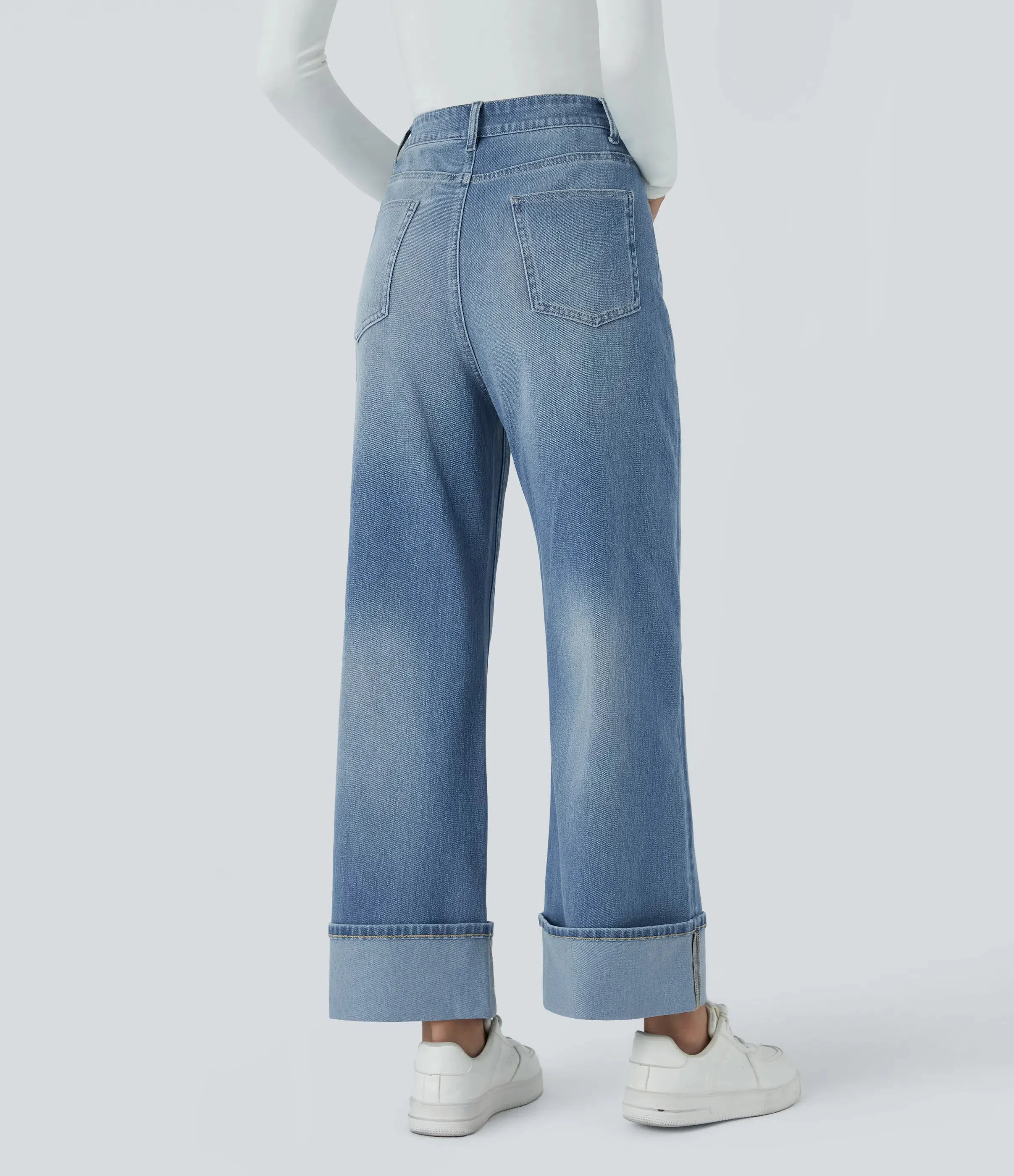 Jeans Washed Stretch Denim