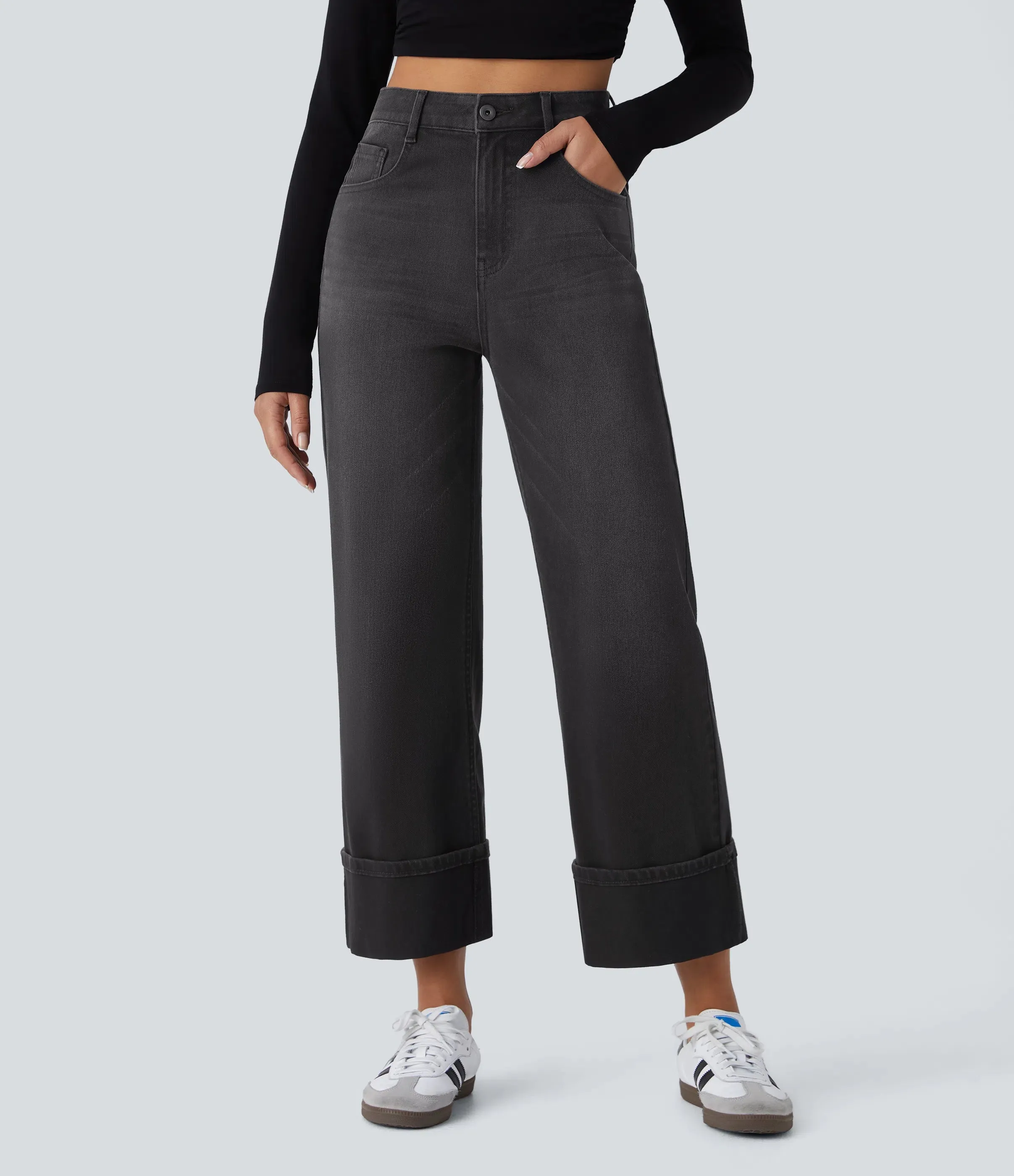 Jeans Washed Stretch Denim