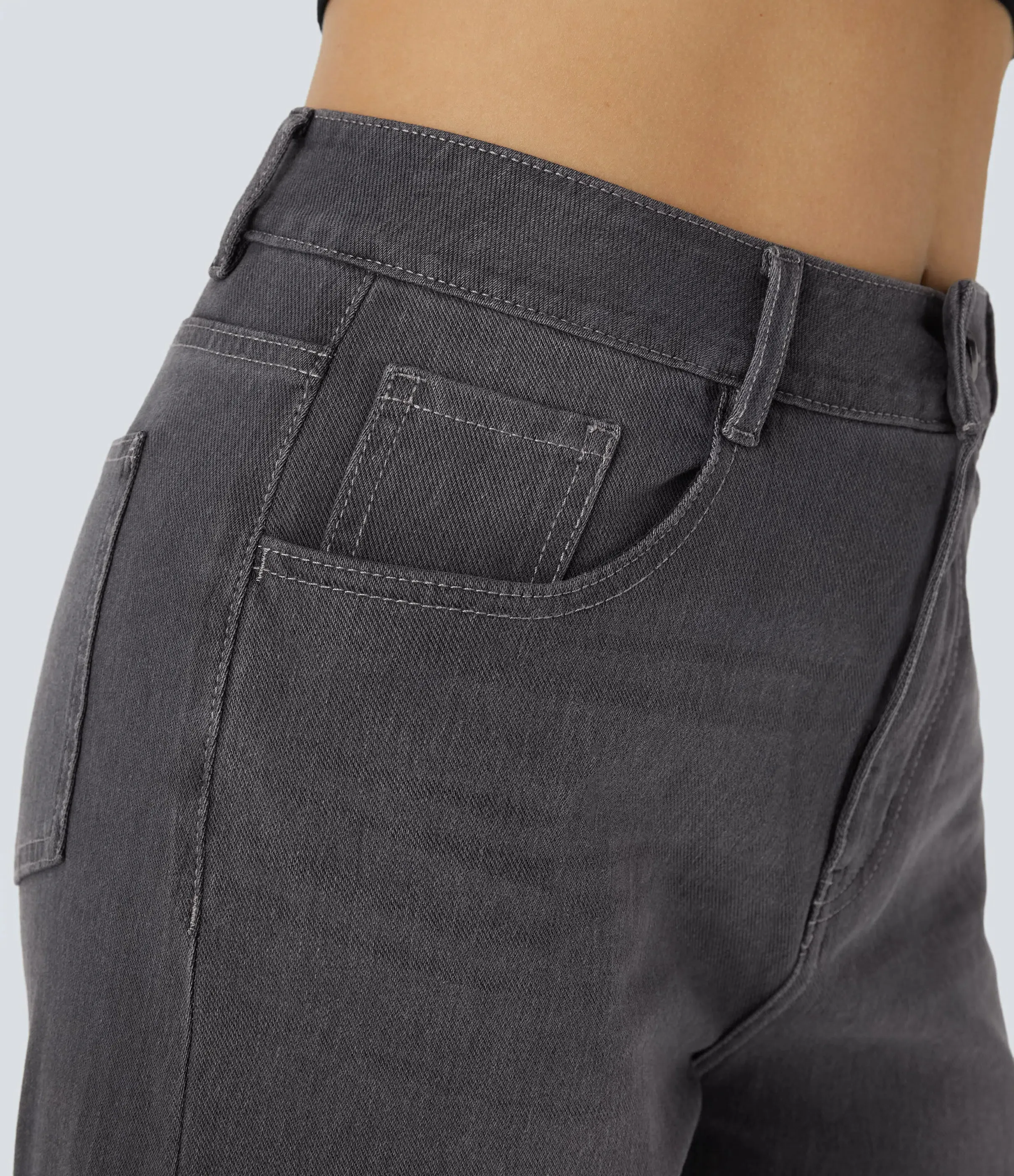 Jeans Washed Stretch Denim