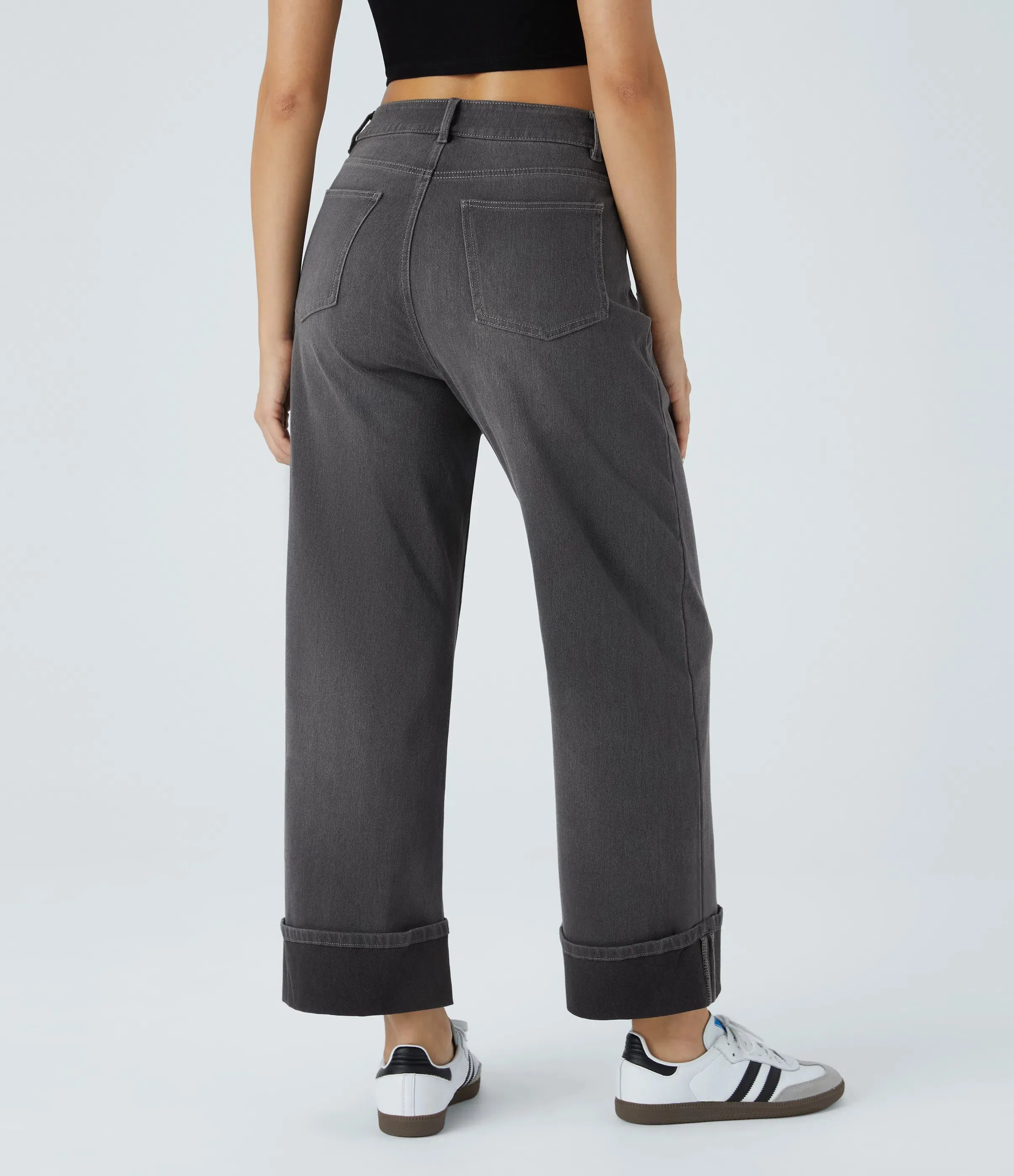 Jeans Washed Stretch Denim