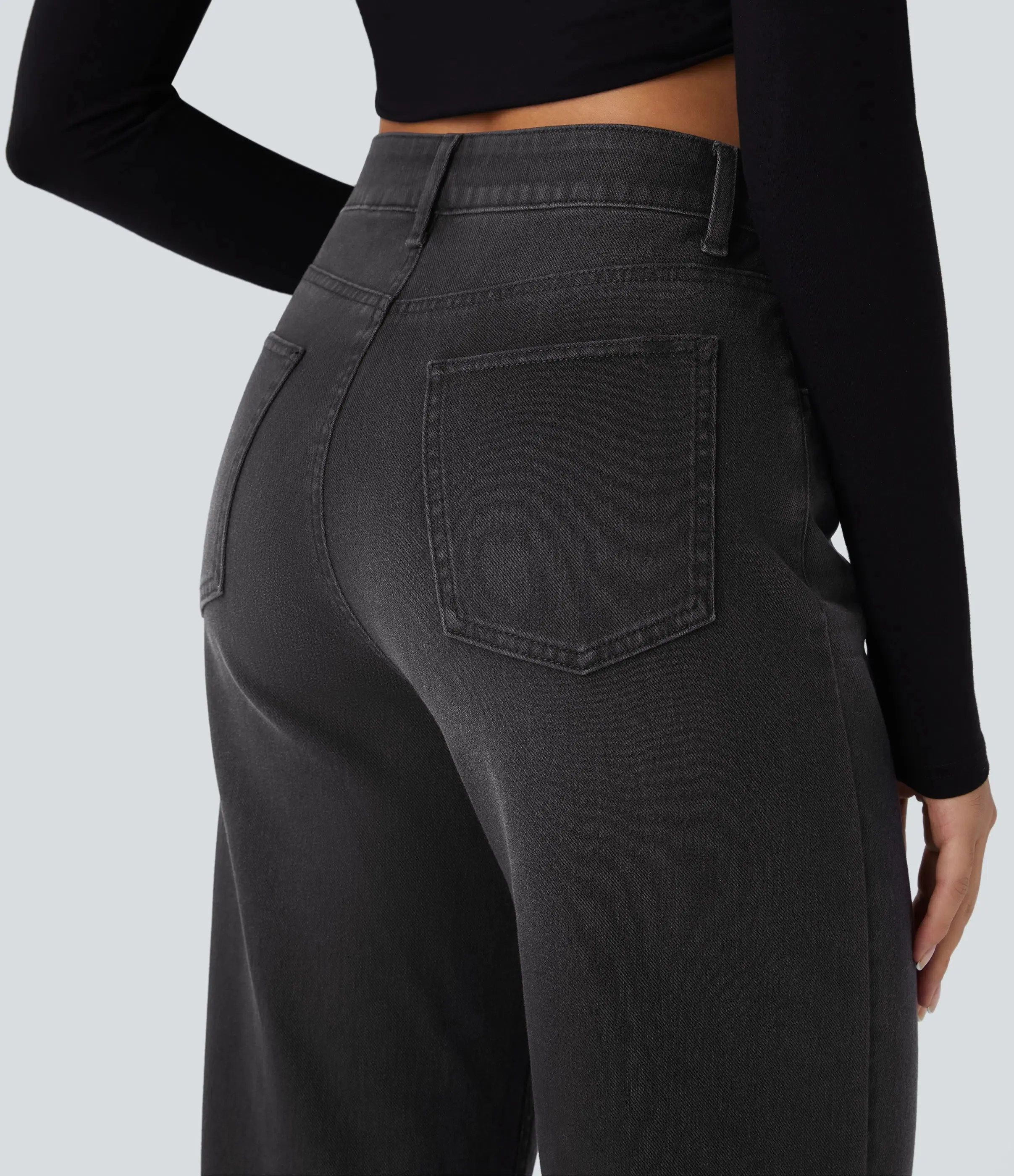 Jeans Washed Stretch Denim