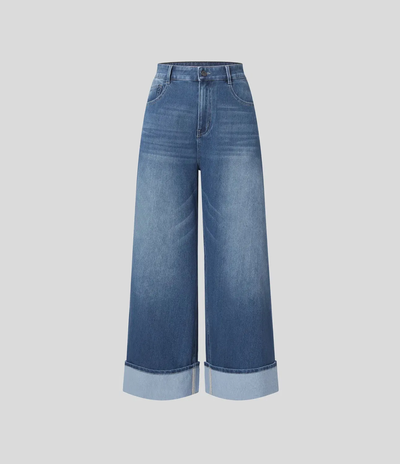 Jeans Washed Stretch Denim