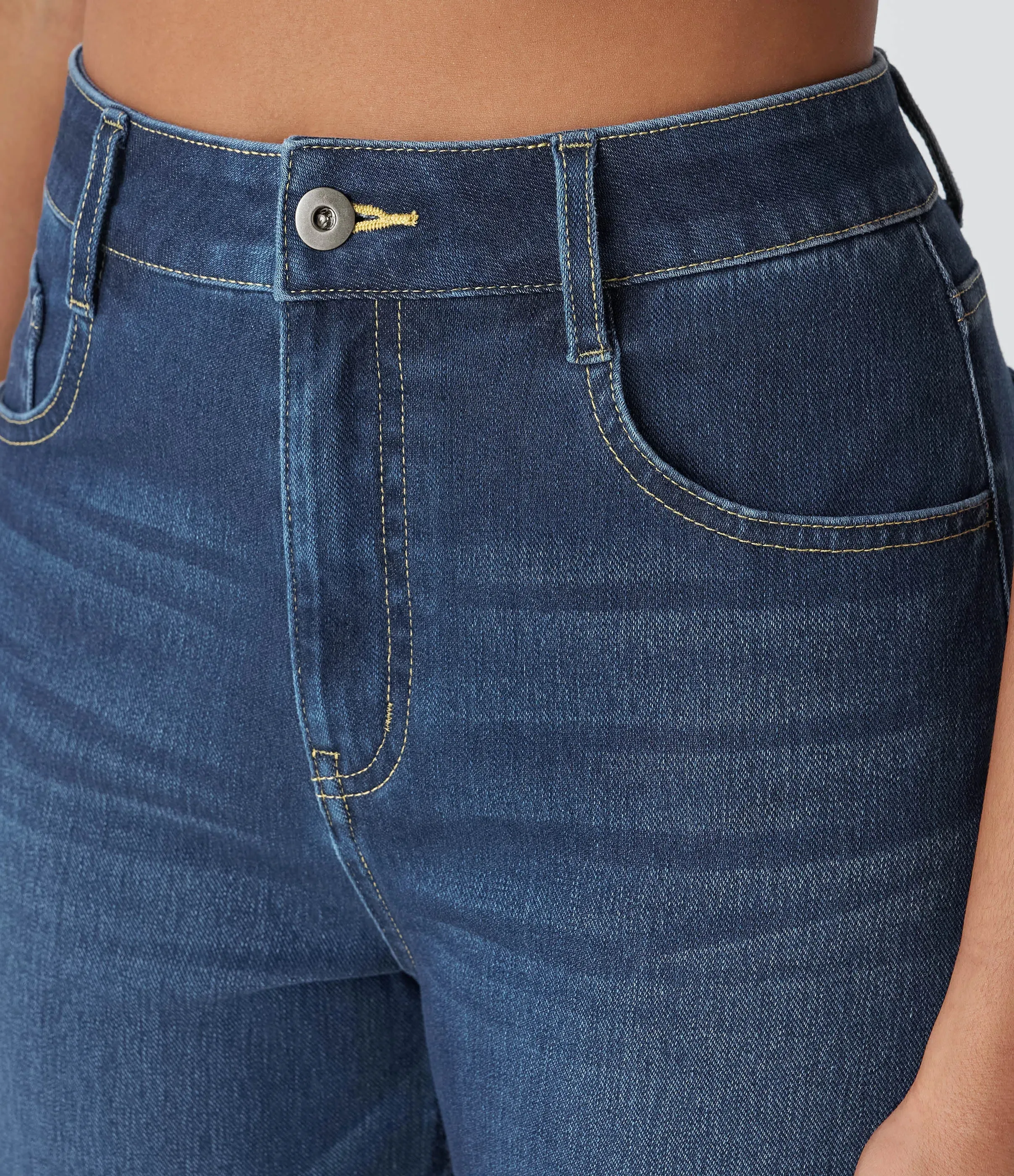 Jeans Washed Stretch Denim