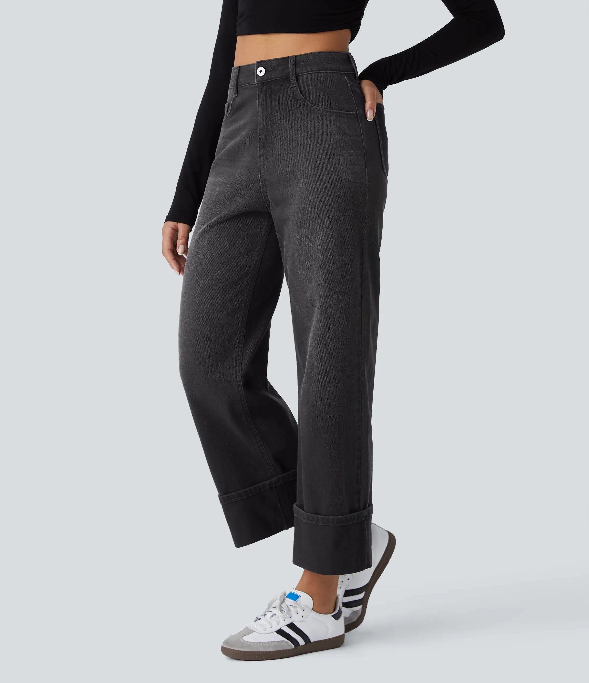 Jeans Washed Stretch Denim